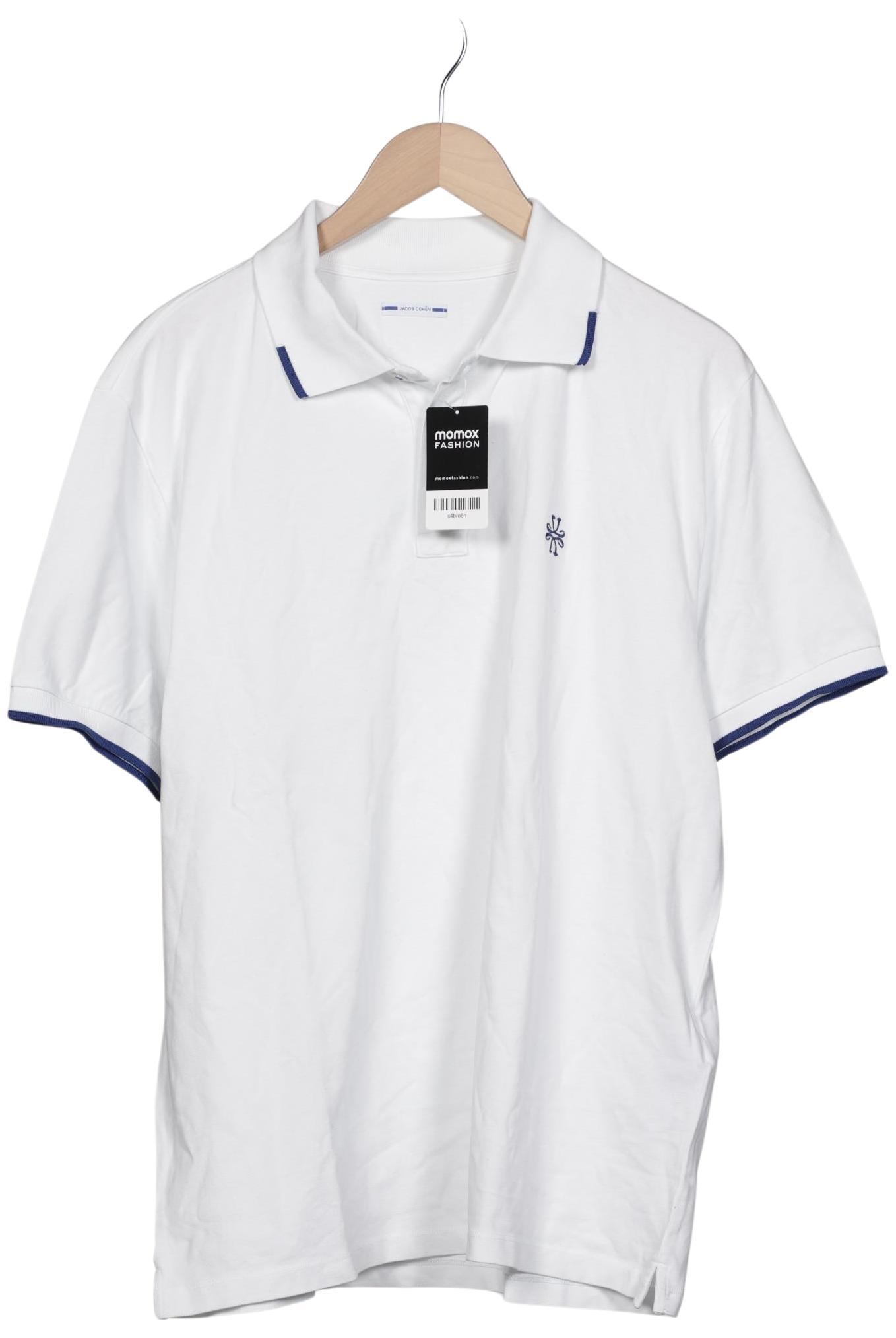 

Jacob Cohen Herren Poloshirt, weiß, Gr. 58