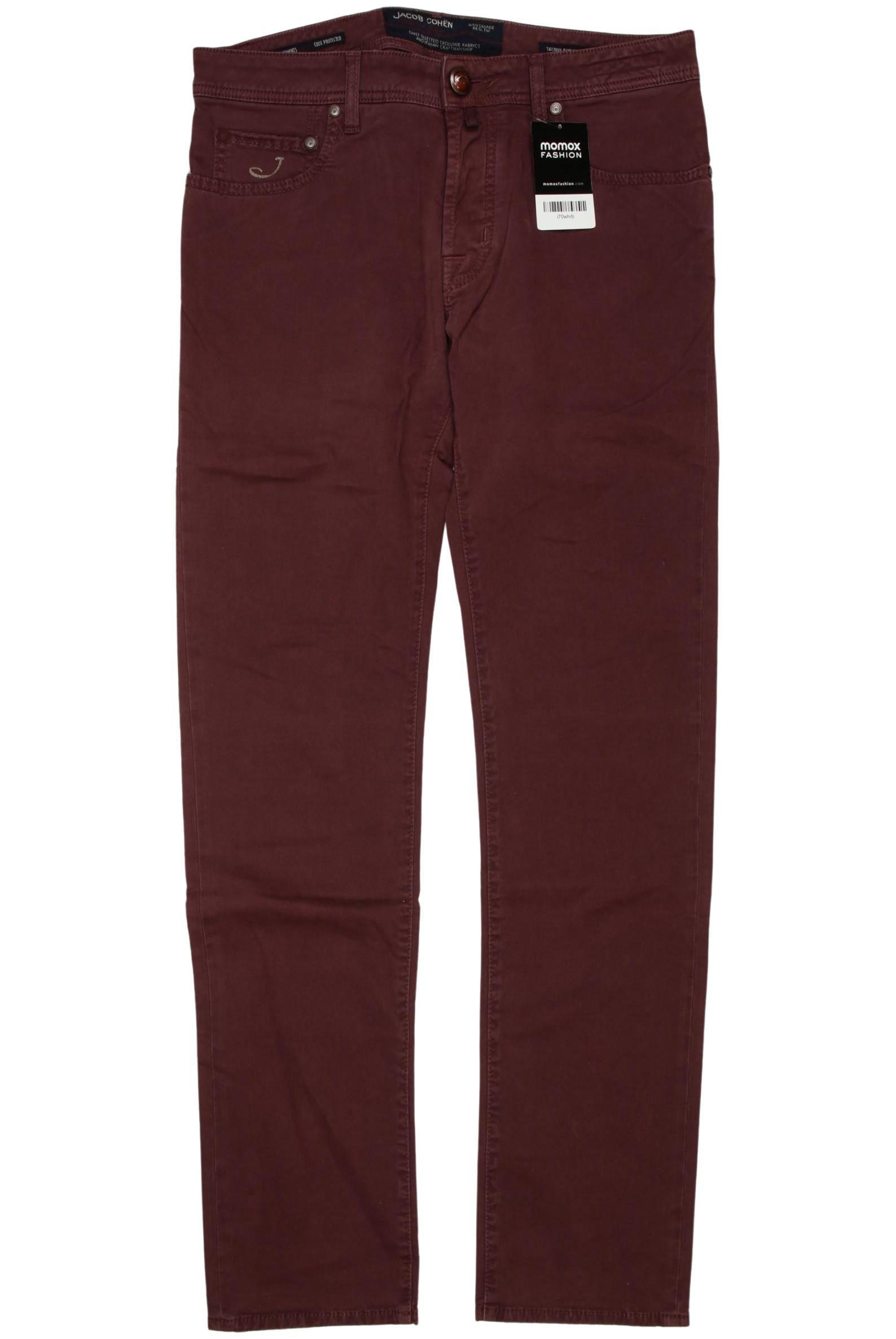 Thumbnail - Jacob Cohen Herren Stoffhose, bordeaux, Gr. 32