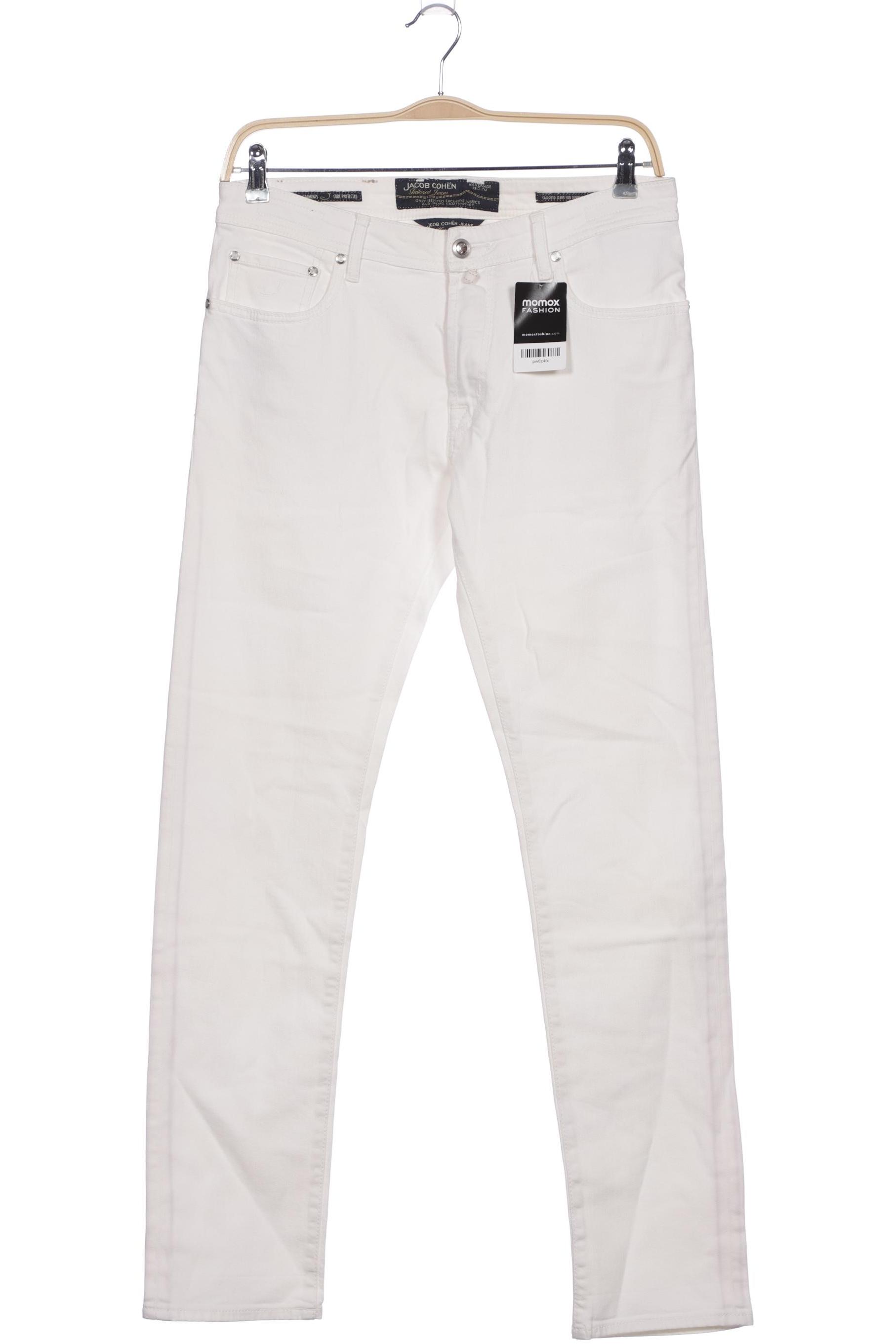

Jacob Cohen Herren Jeans, weiß, Gr. 34