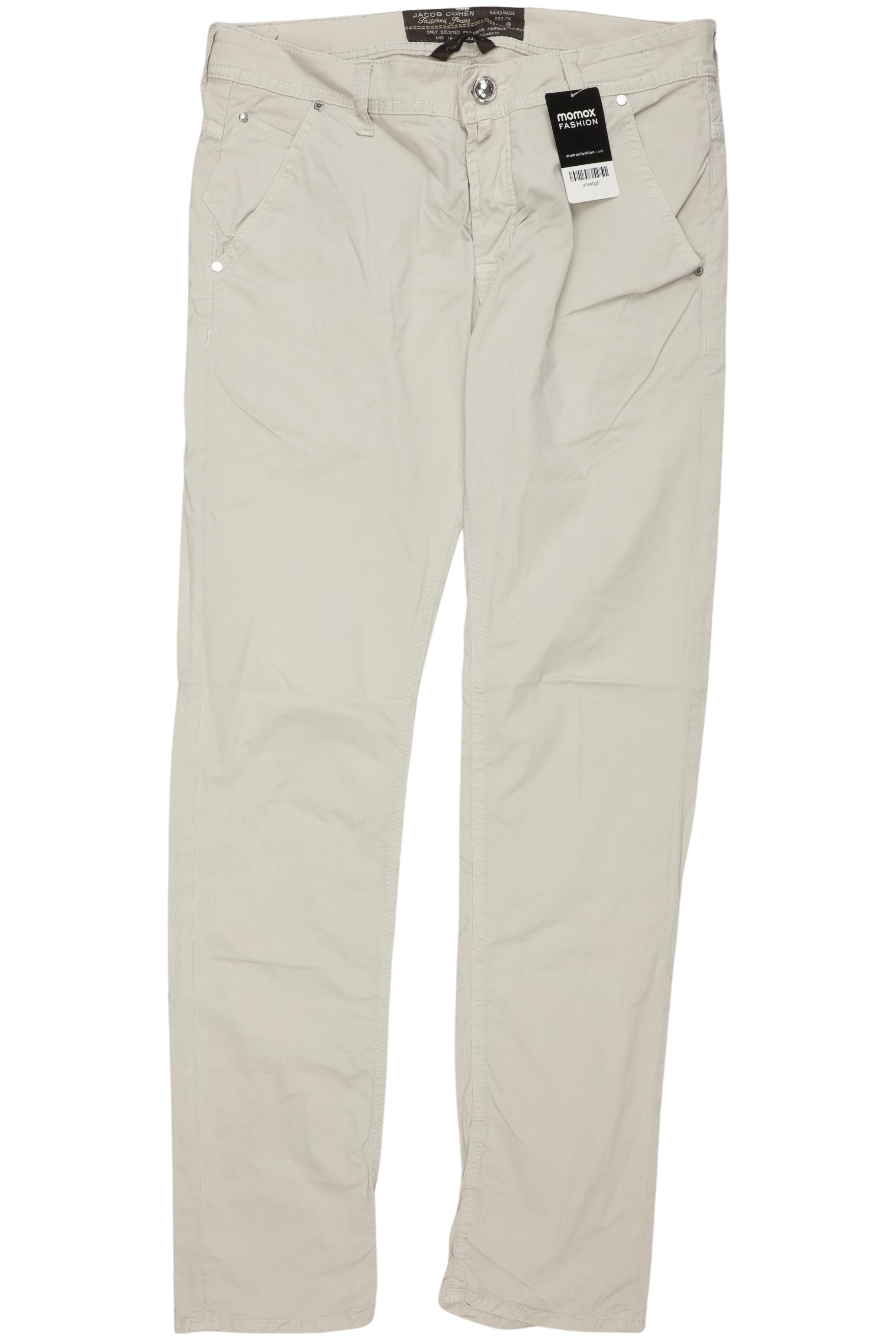 

Jacob Cohen Herren Stoffhose, cremeweiß, Gr. 33