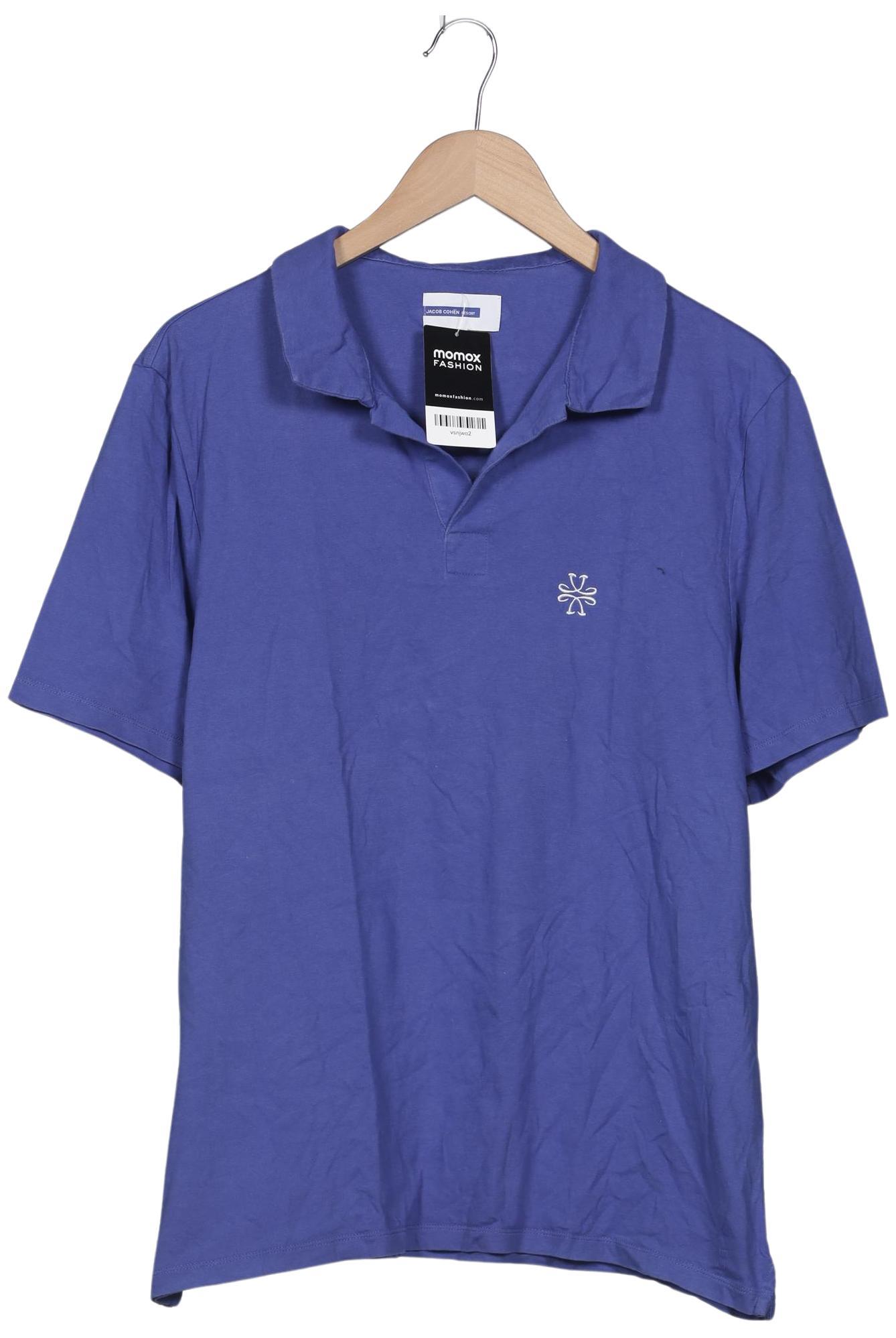 

Jacob Cohen Herren Poloshirt, blau, Gr. 56
