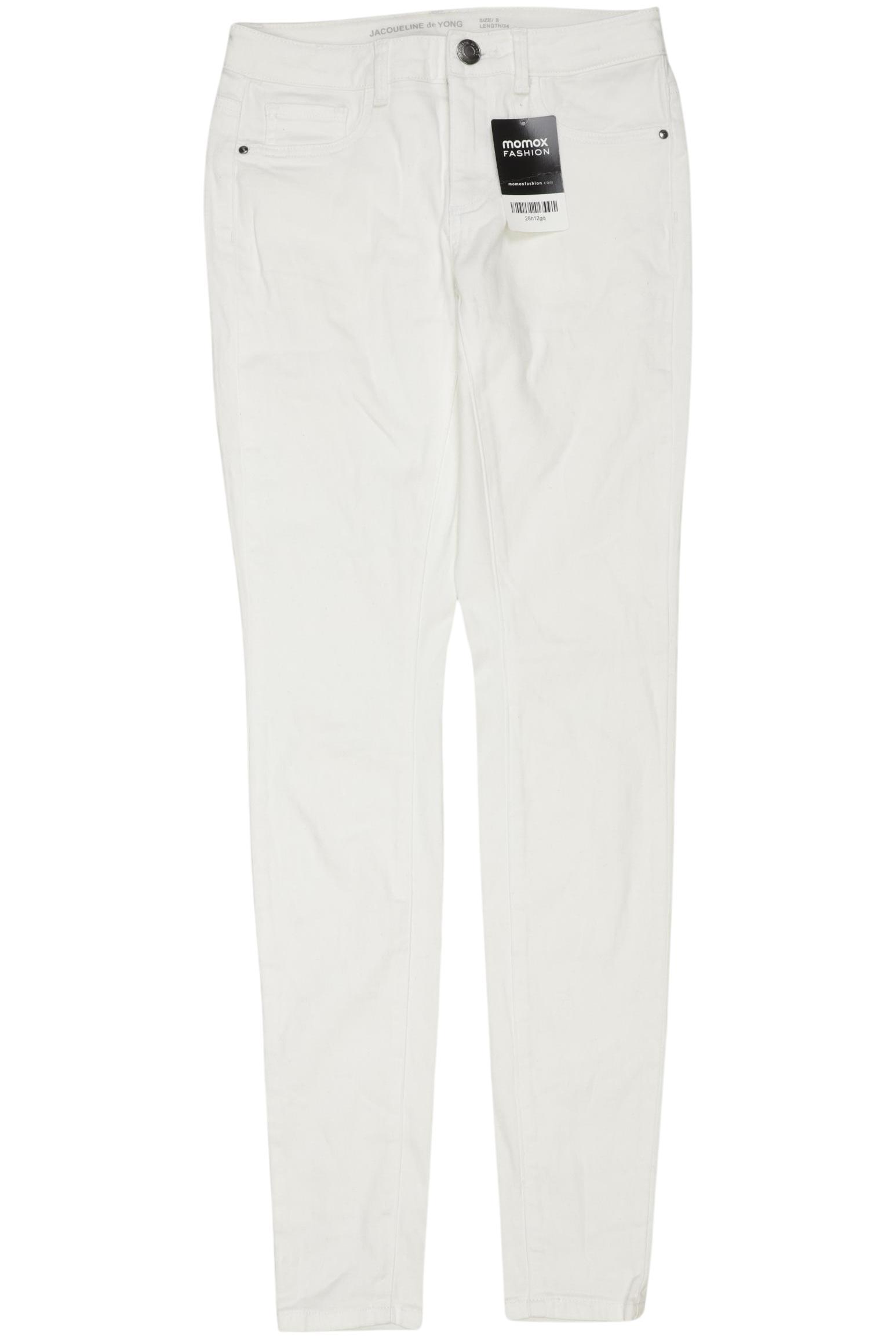 

Jacqueline de Yong Damen Jeans, weiß, Gr. 34