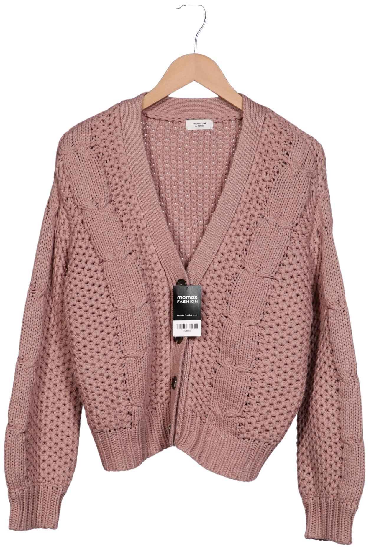 

Jacqueline de Yong Damen Strickjacke, pink, Gr. 38