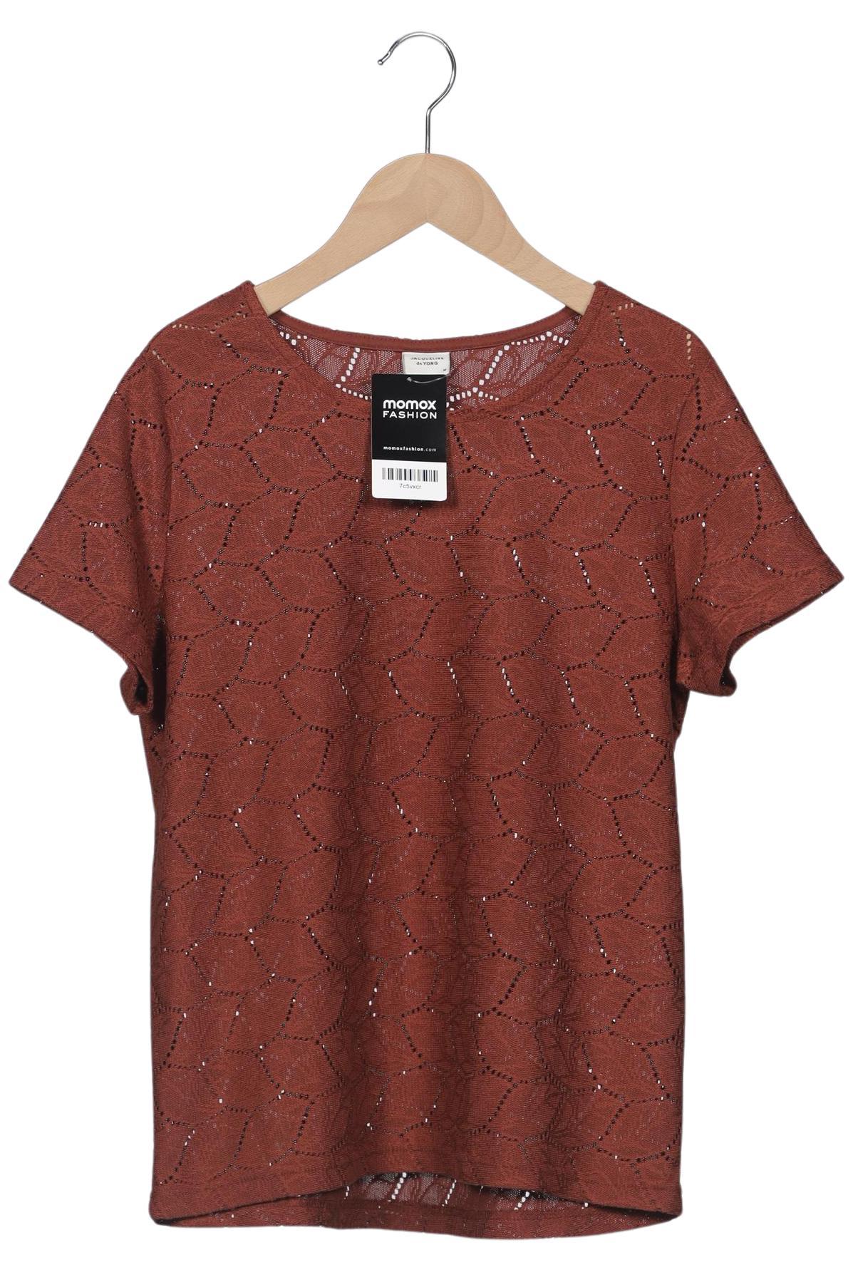 

Jacqueline de Yong Damen T-Shirt, braun, Gr. 38