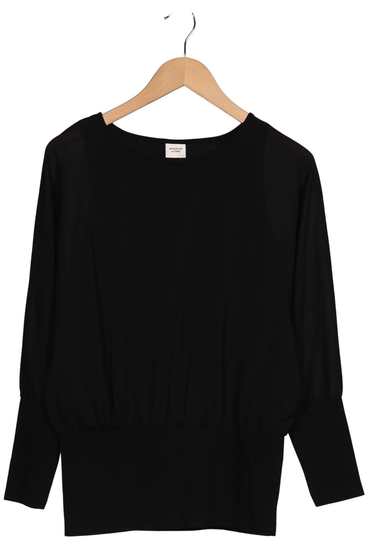 Thumbnail - Jacqueline de Yong Damen Langarmshirt, schwarz, Gr. 36