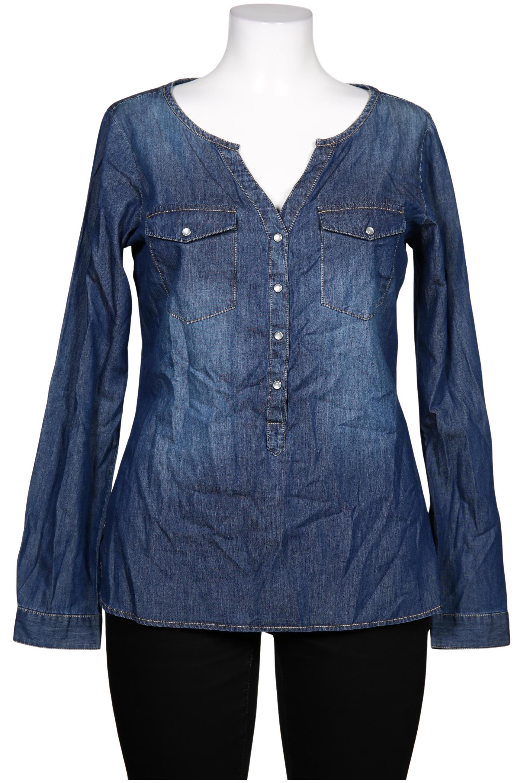 

Jacqueline de Yong Damen Bluse, blau, Gr. 42