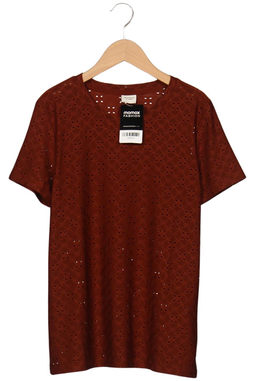 

Jacqueline de Yong Damen T-Shirt, braun, Gr. 36