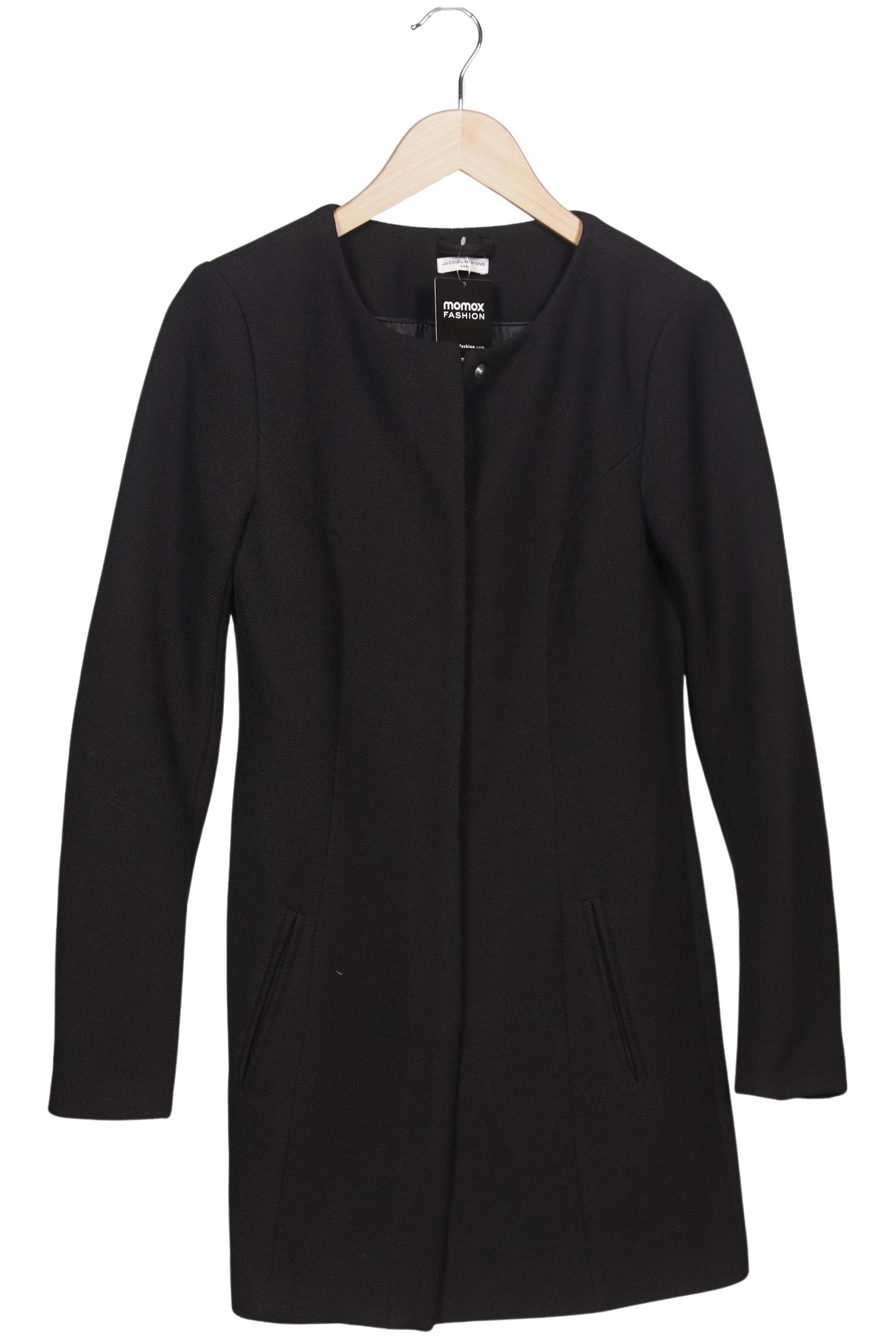 

Jacqueline de Yong Damen Mantel, schwarz, Gr. 36