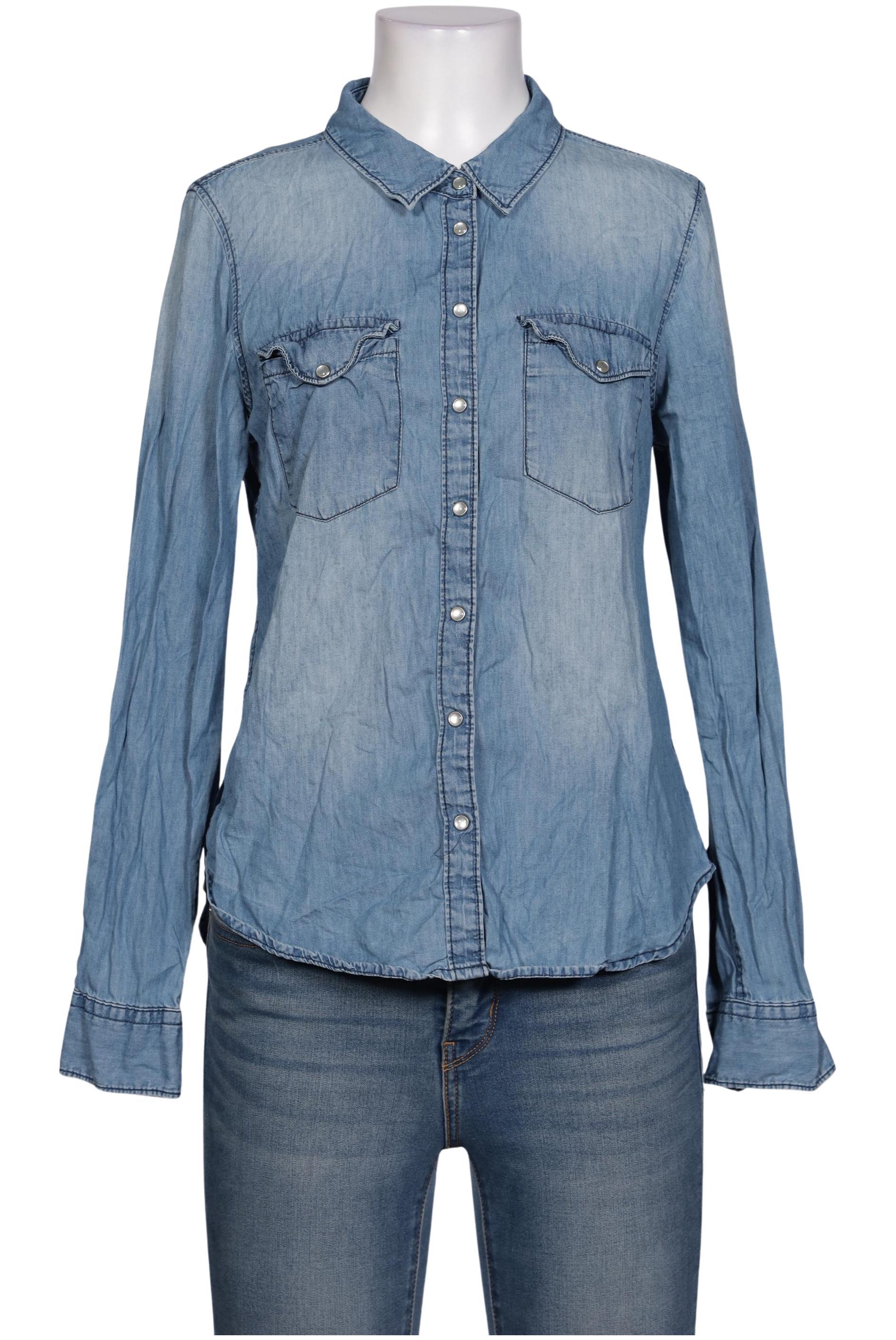 

Jacqueline de Yong Damen Bluse, blau, Gr. 38