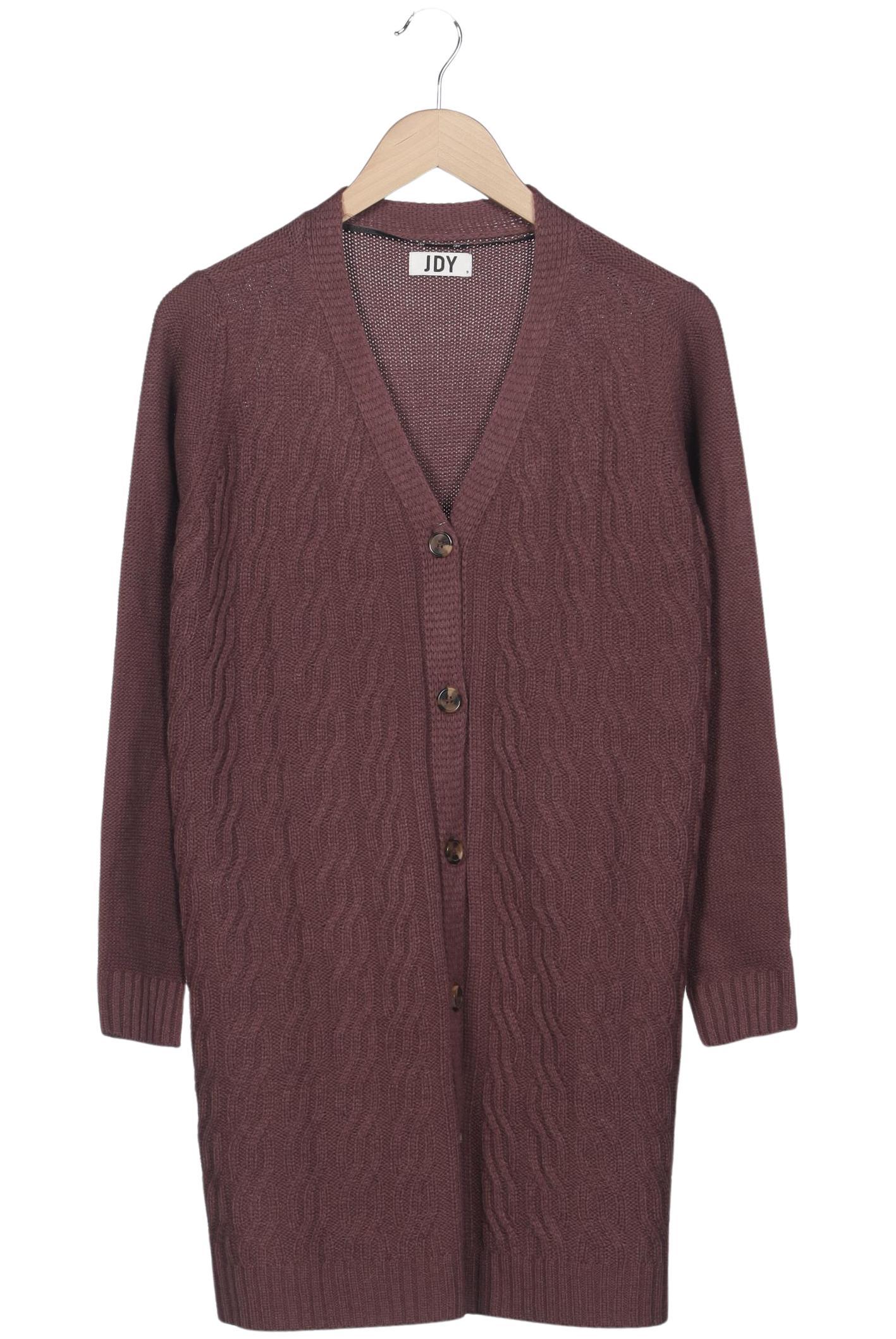 

Jacqueline de Yong Damen Strickjacke, bordeaux, Gr. 36