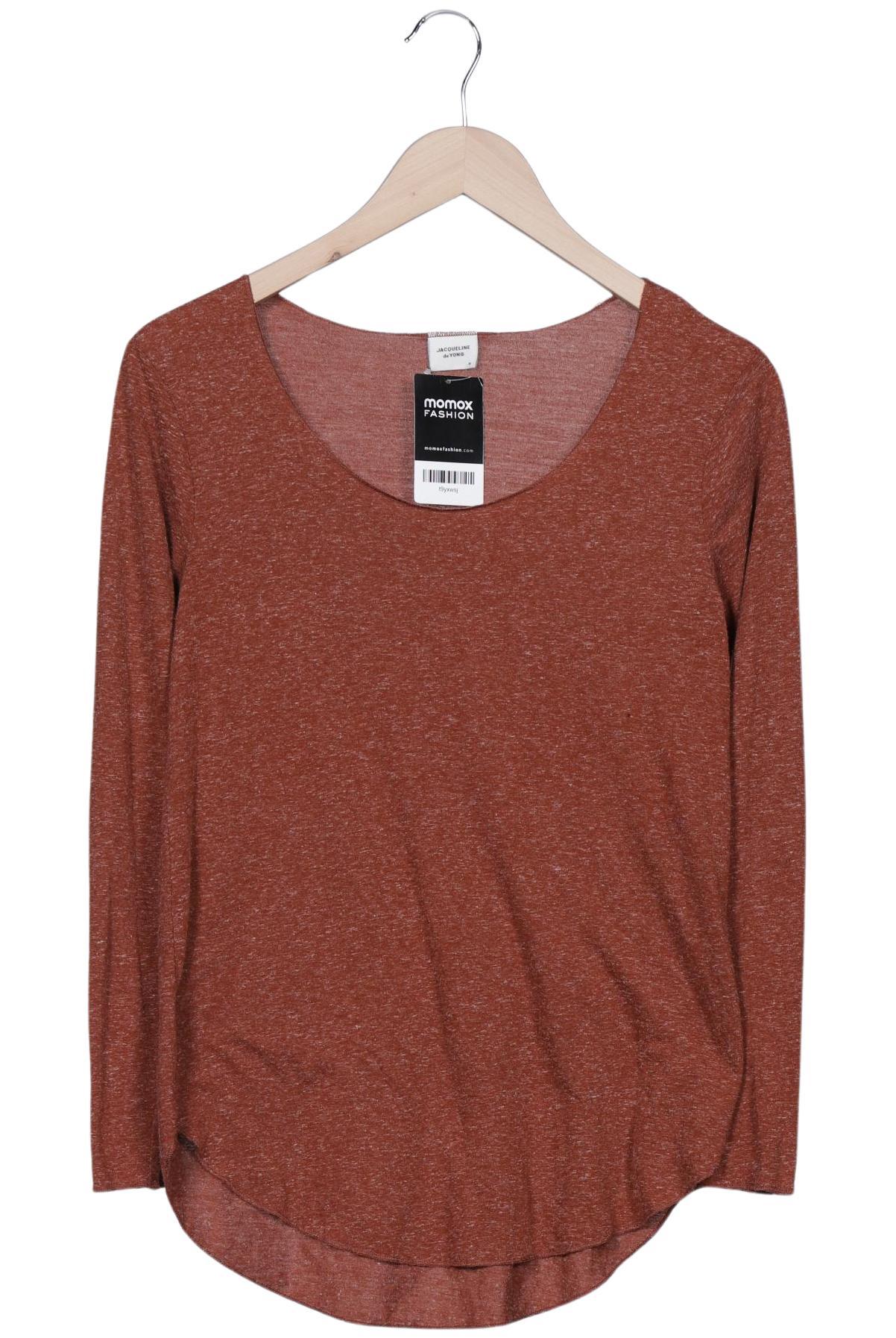 Thumbnail - Jacqueline de Yong Damen Langarmshirt, braun, Gr. 36