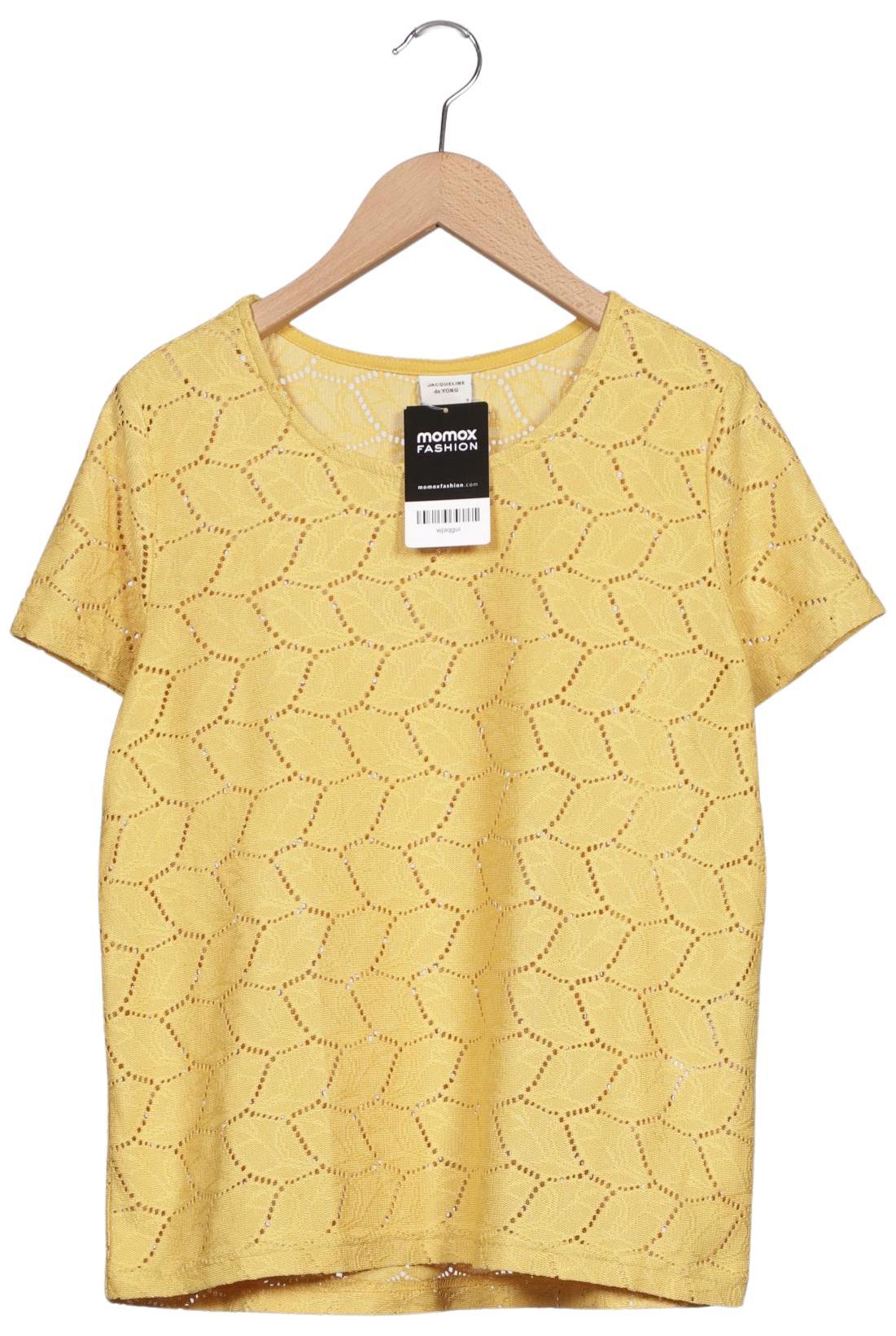 

Jacqueline de Yong Damen T-Shirt, gelb, Gr. 36
