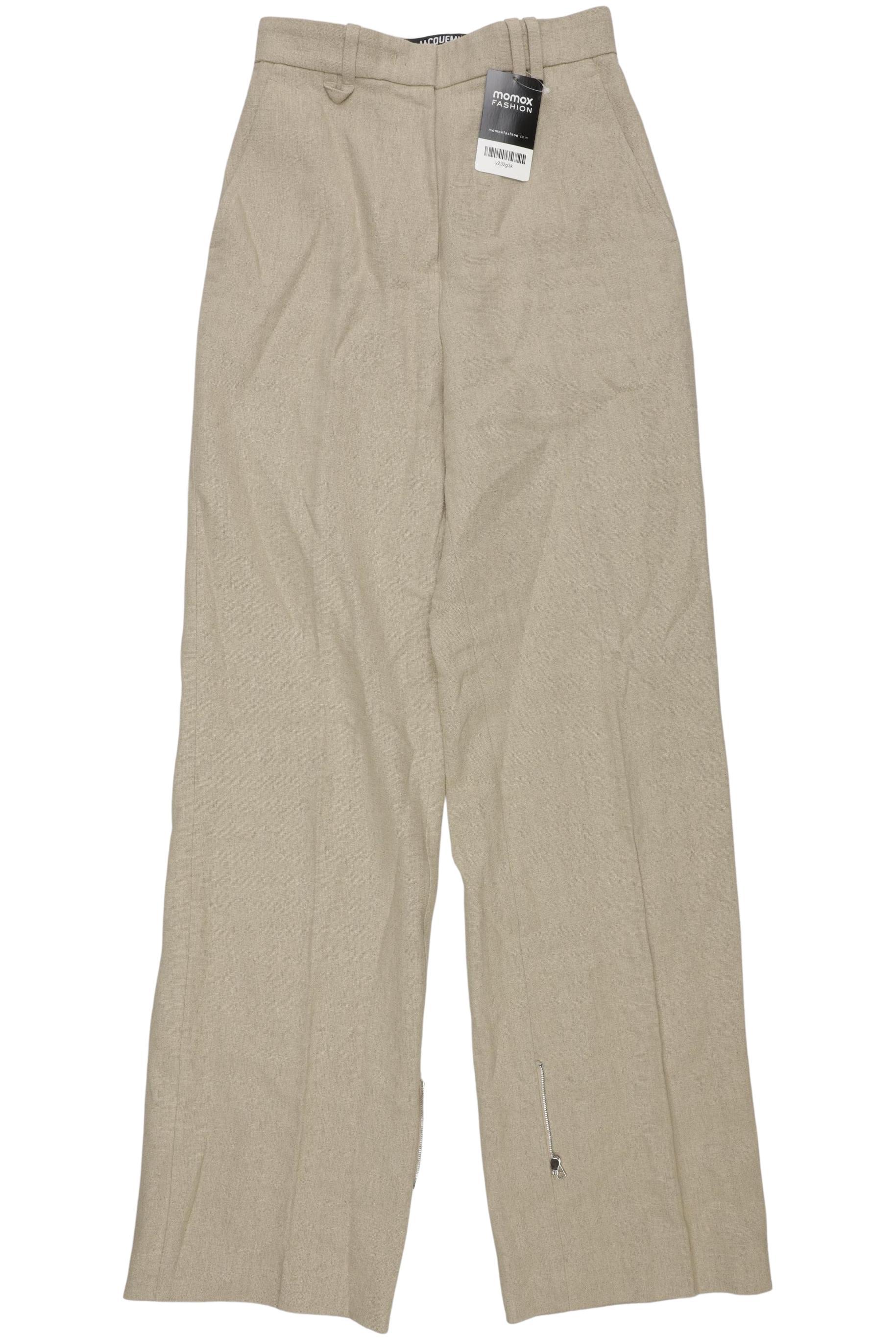 

Jacquemus Damen Stoffhose, beige, Gr. 34
