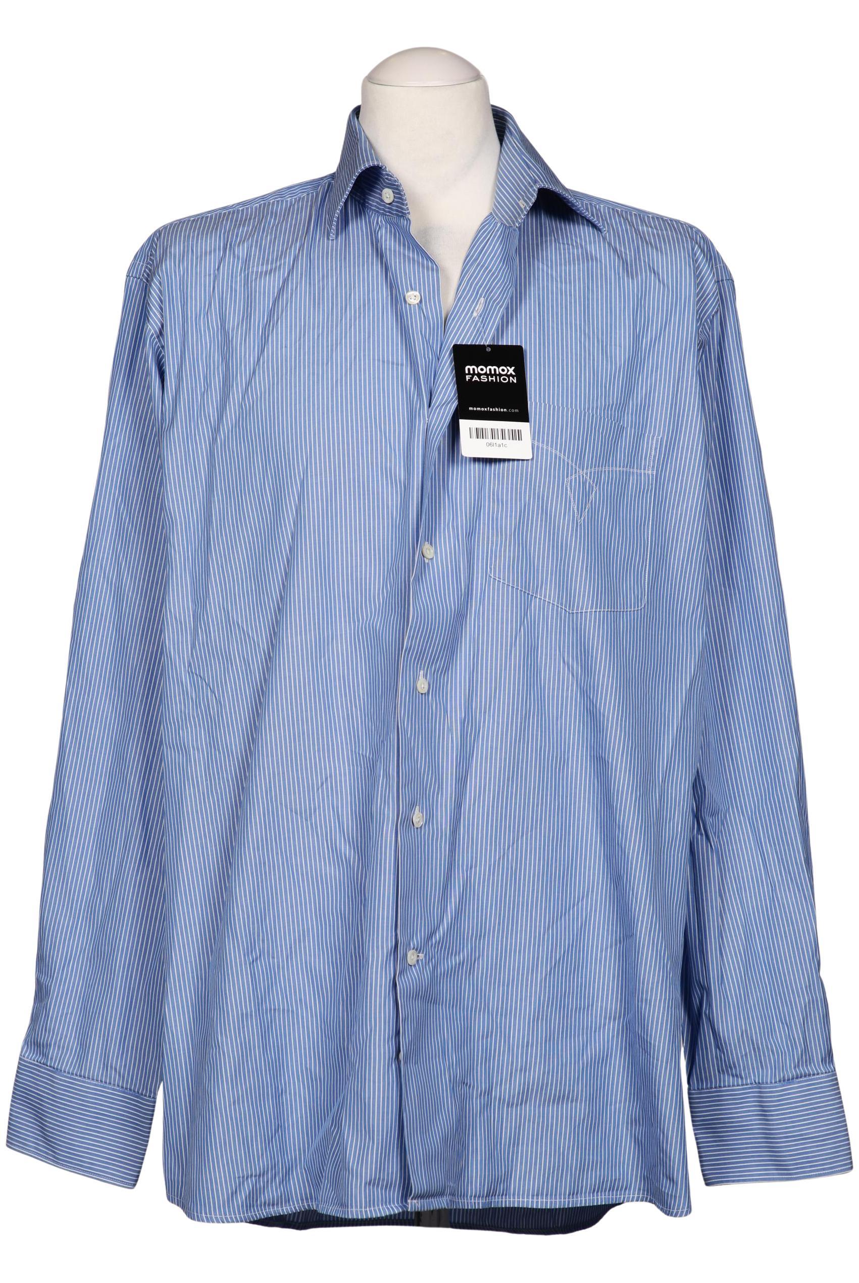 

Jacques Britt Herren Hemd, blau, Gr. 52