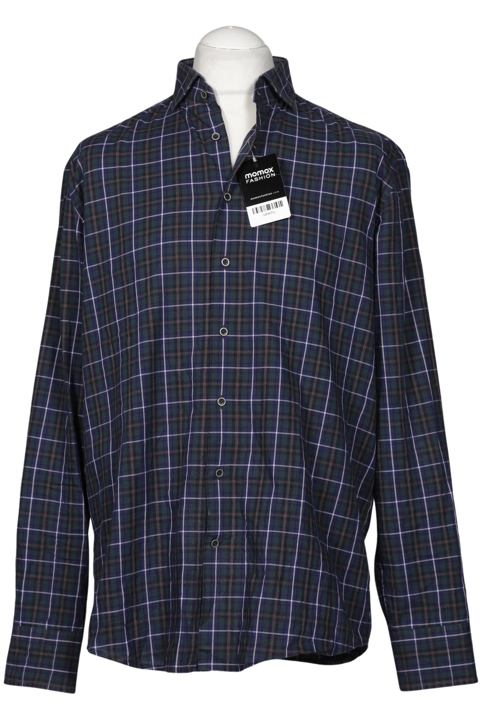 

Jacques Britt Herren Hemd, marineblau, Gr. 52