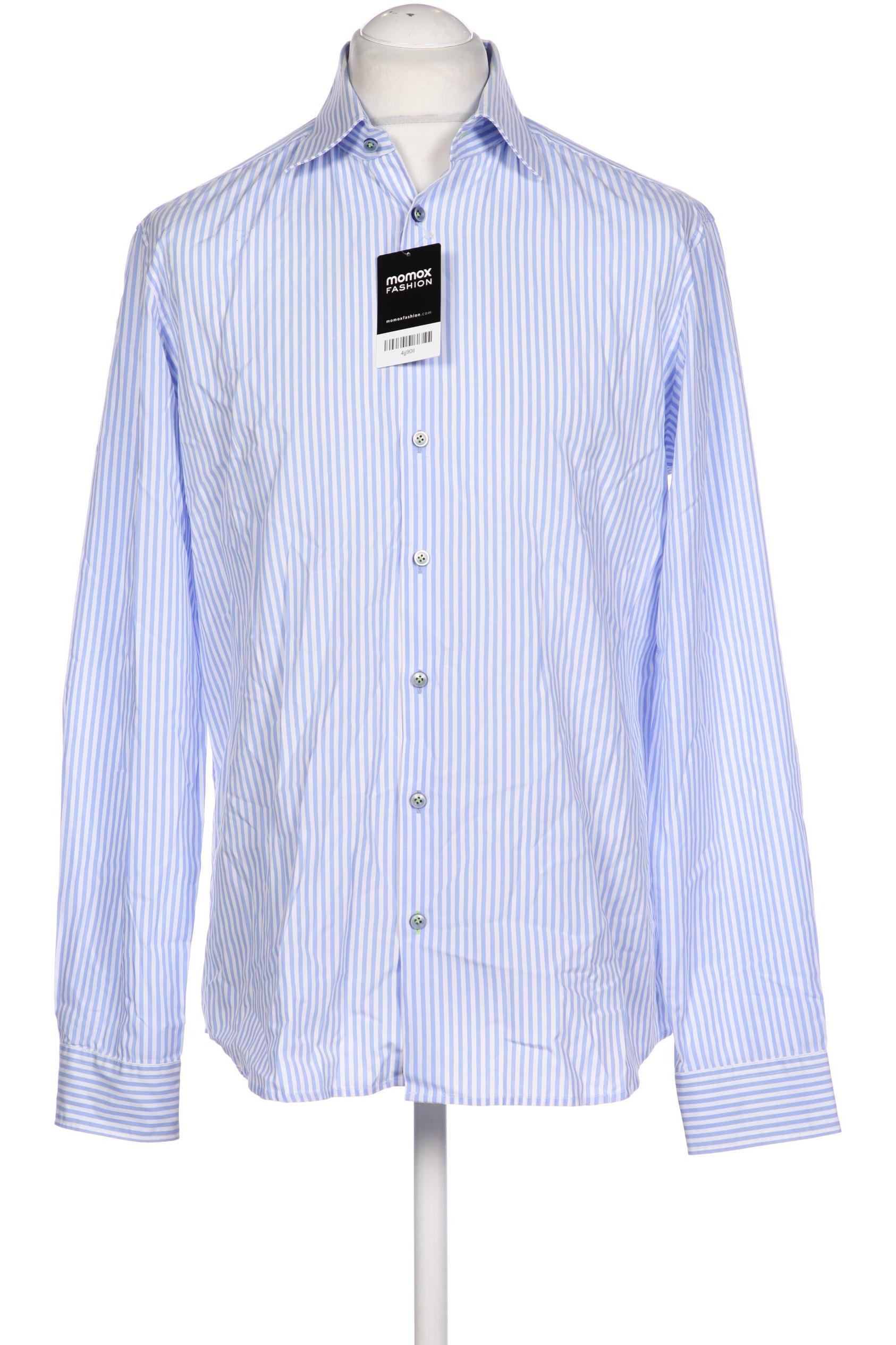 

Jacques Britt Herren Hemd, blau, Gr. 52