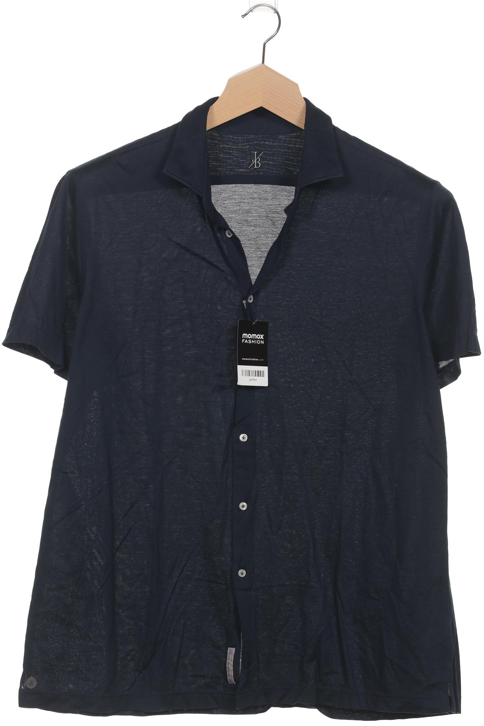 

Jacques Britt Herren Hemd, marineblau, Gr. 58