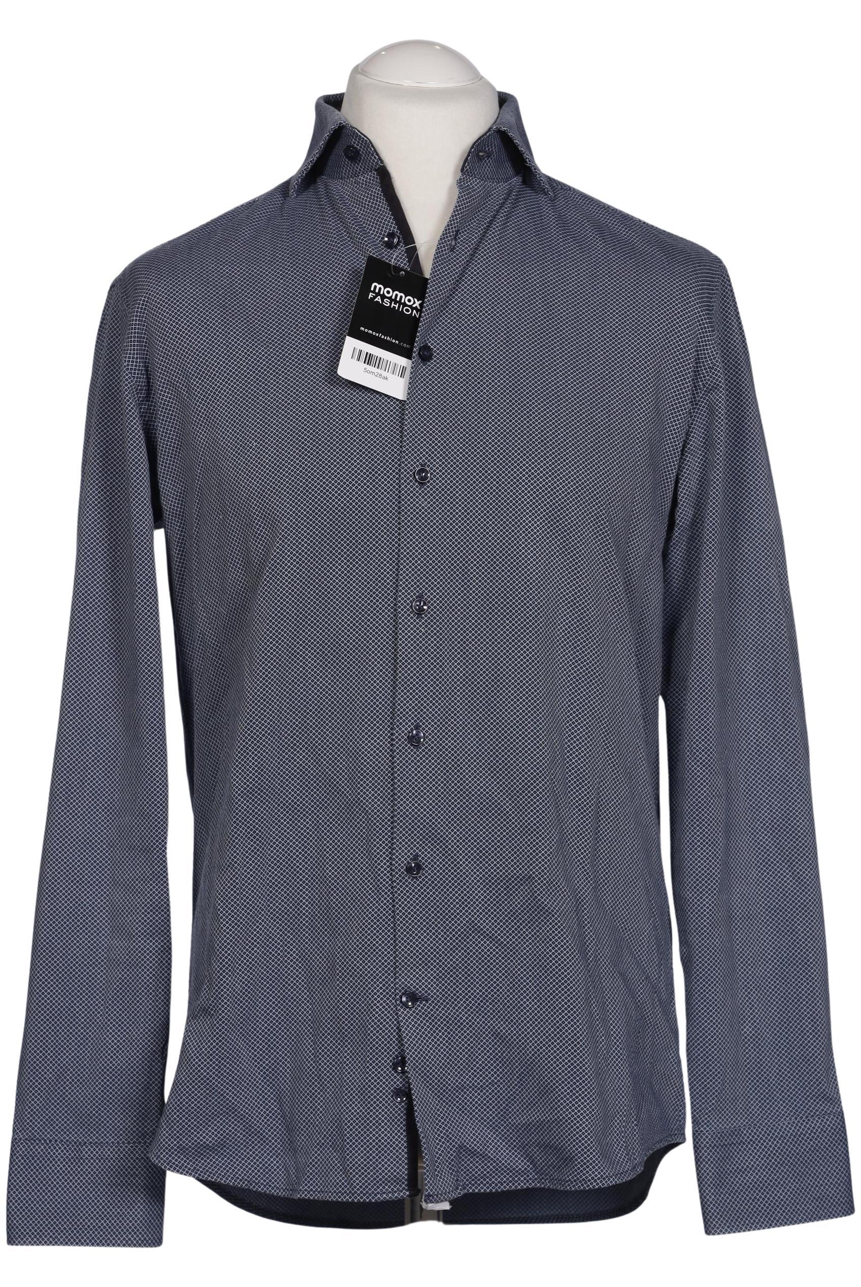 

Jacques Britt Herren Hemd, blau, Gr. 50