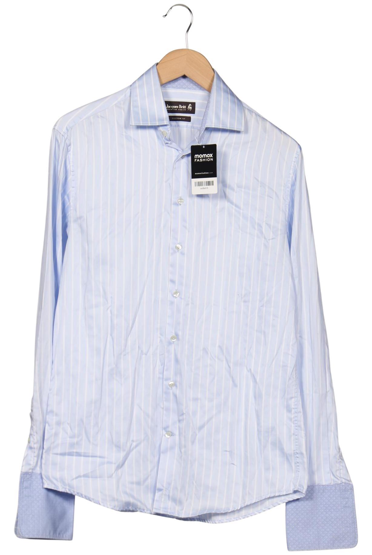 

Jacques Britt Herren Hemd, hellblau, Gr. 46
