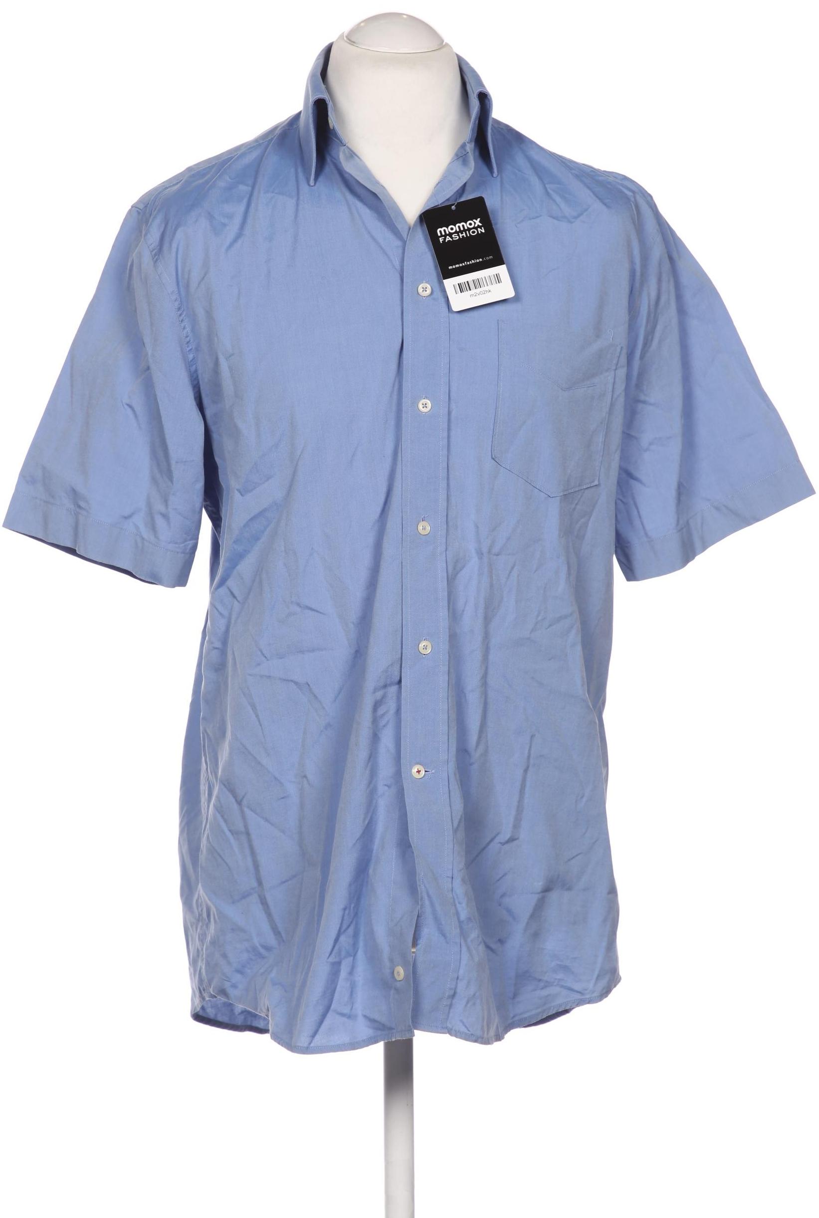 

Jacques Britt Herren Hemd, blau, Gr. 48