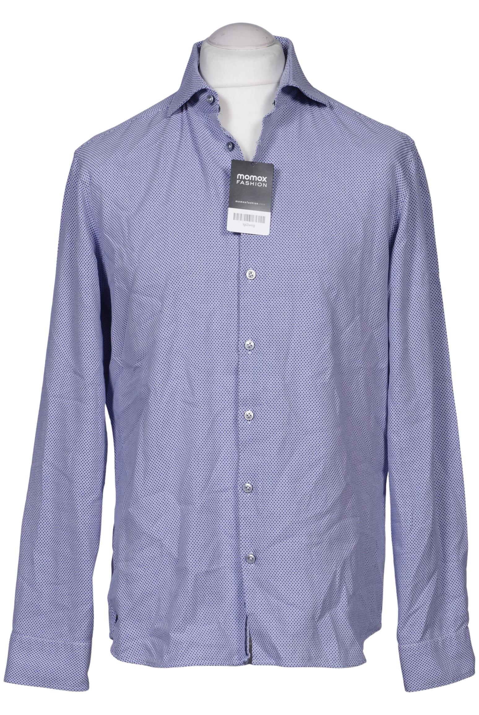 

Jacques Britt Herren Hemd, blau, Gr. 52