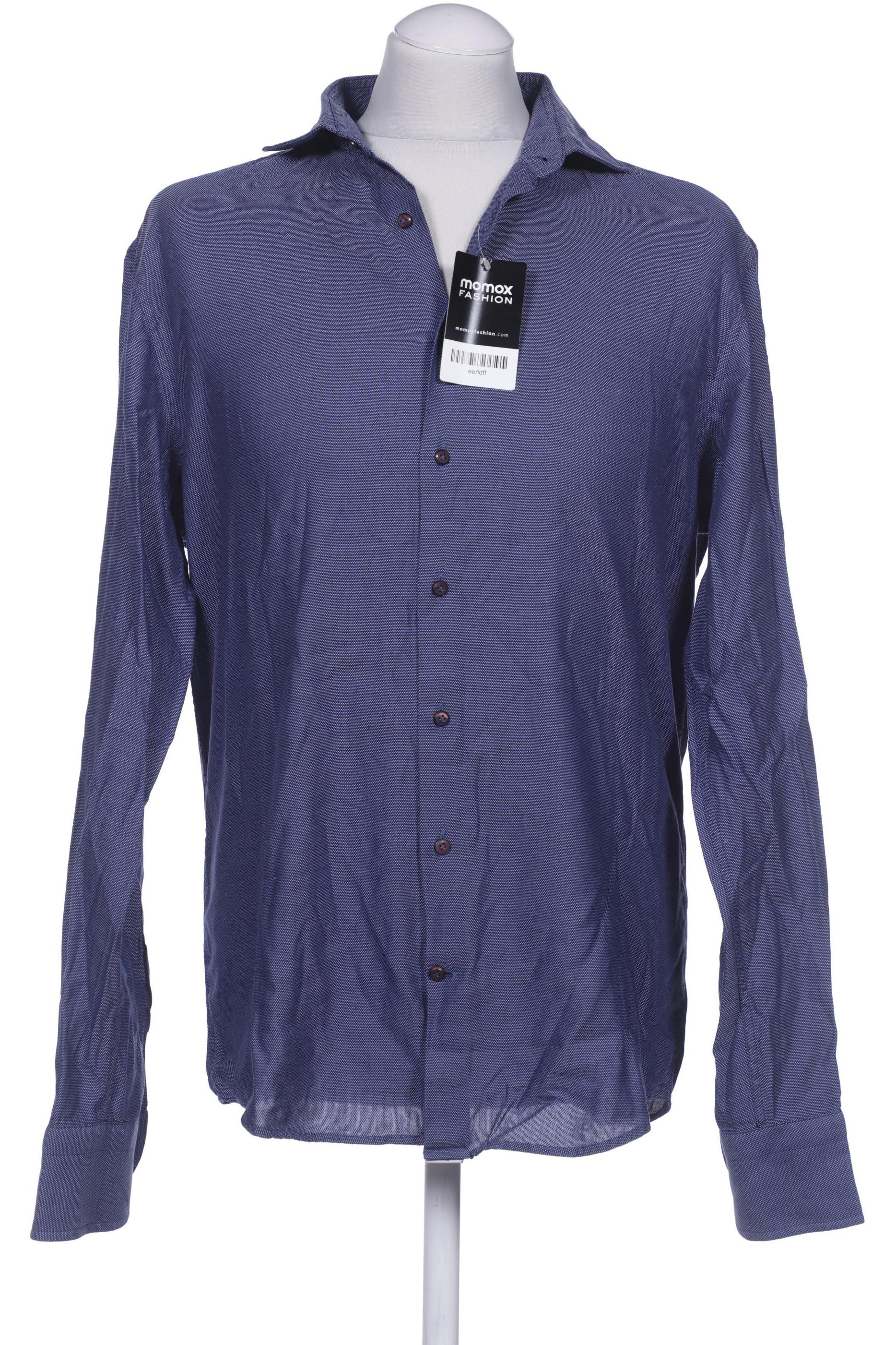 

Jacques Britt Herren Hemd, blau, Gr. 50