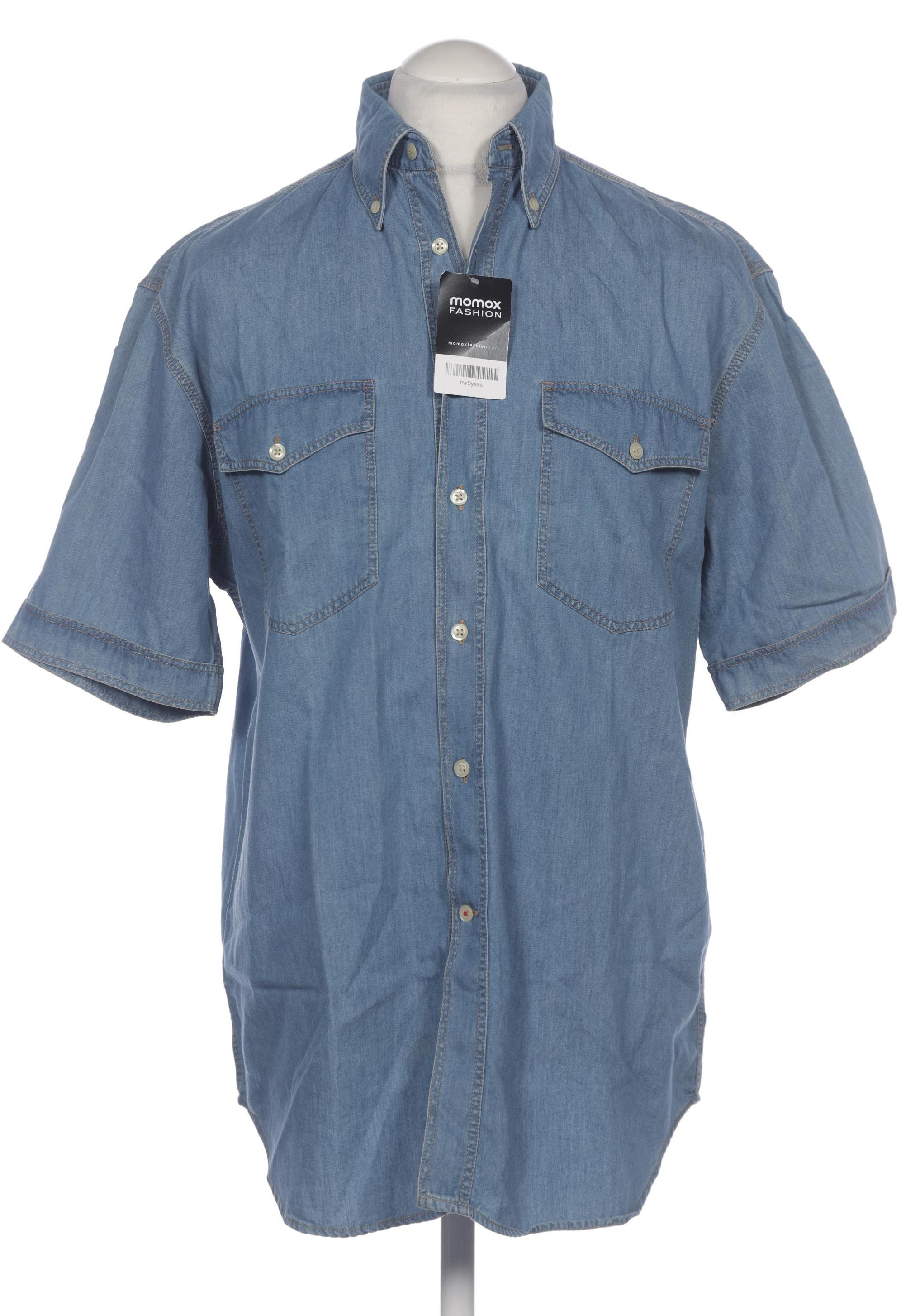 

Jacques Britt Herren Hemd, blau, Gr. 48