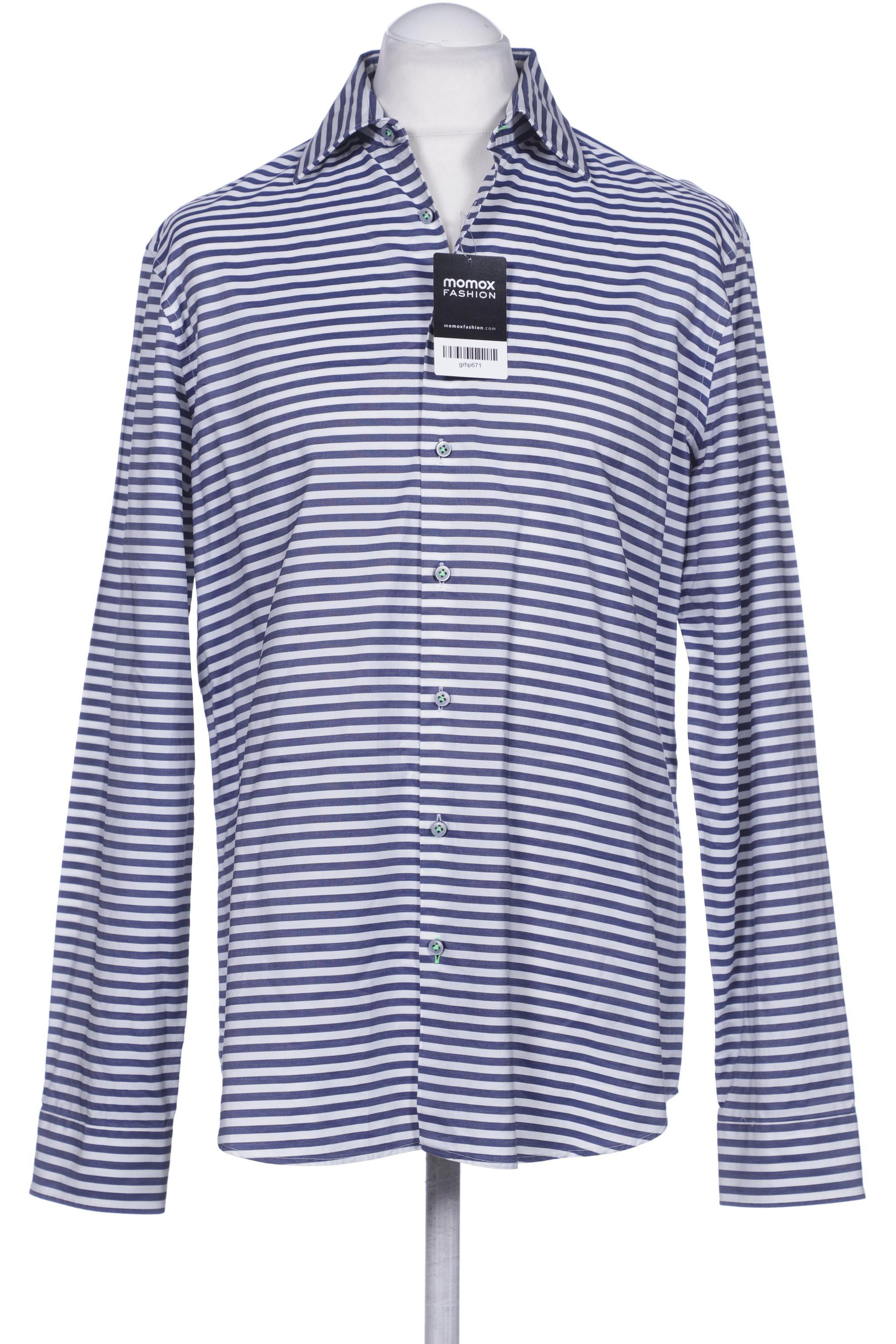 

Jacques Britt Herren Hemd, marineblau, Gr. 52