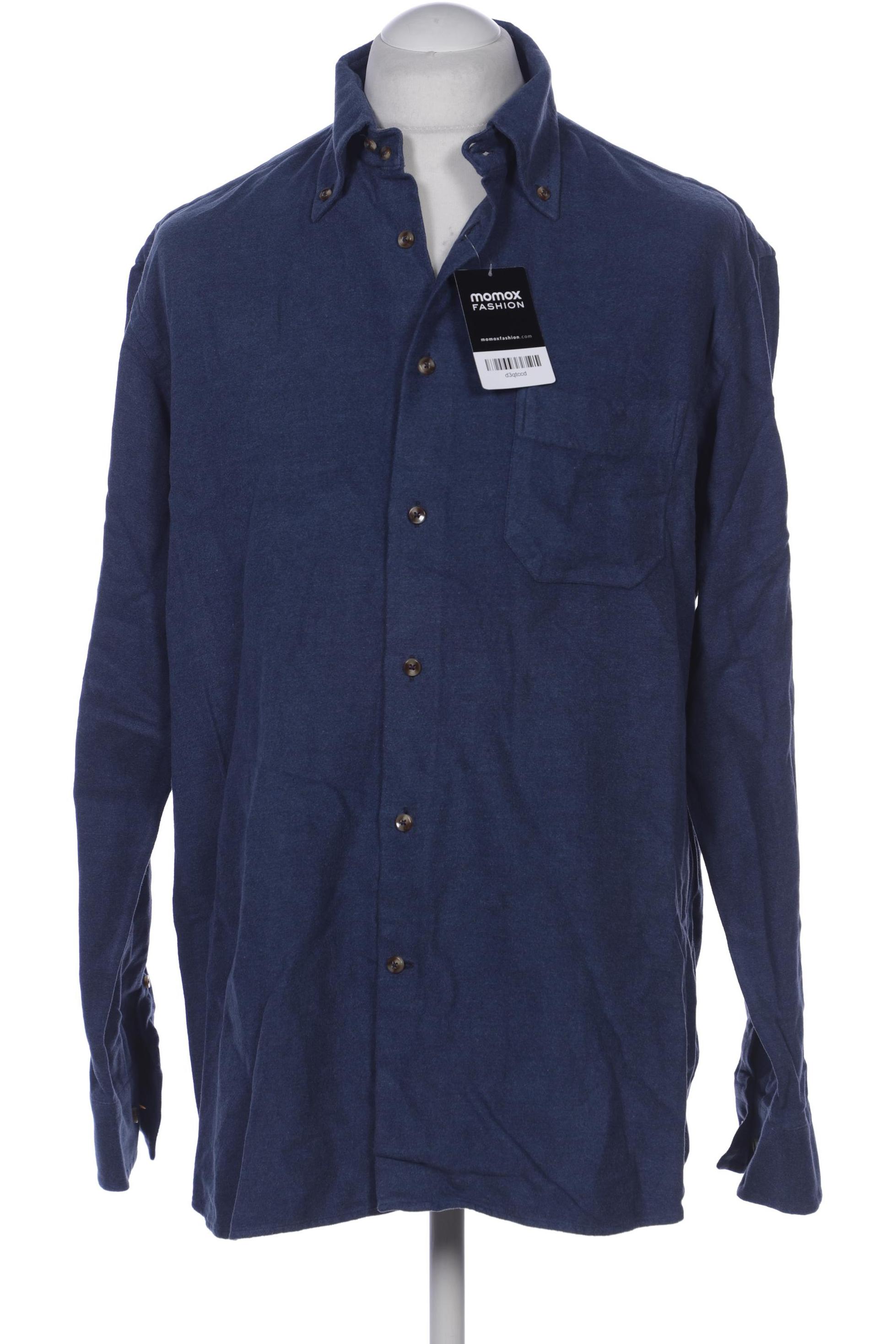 

Jacques Britt Herren Hemd, marineblau, Gr. 52