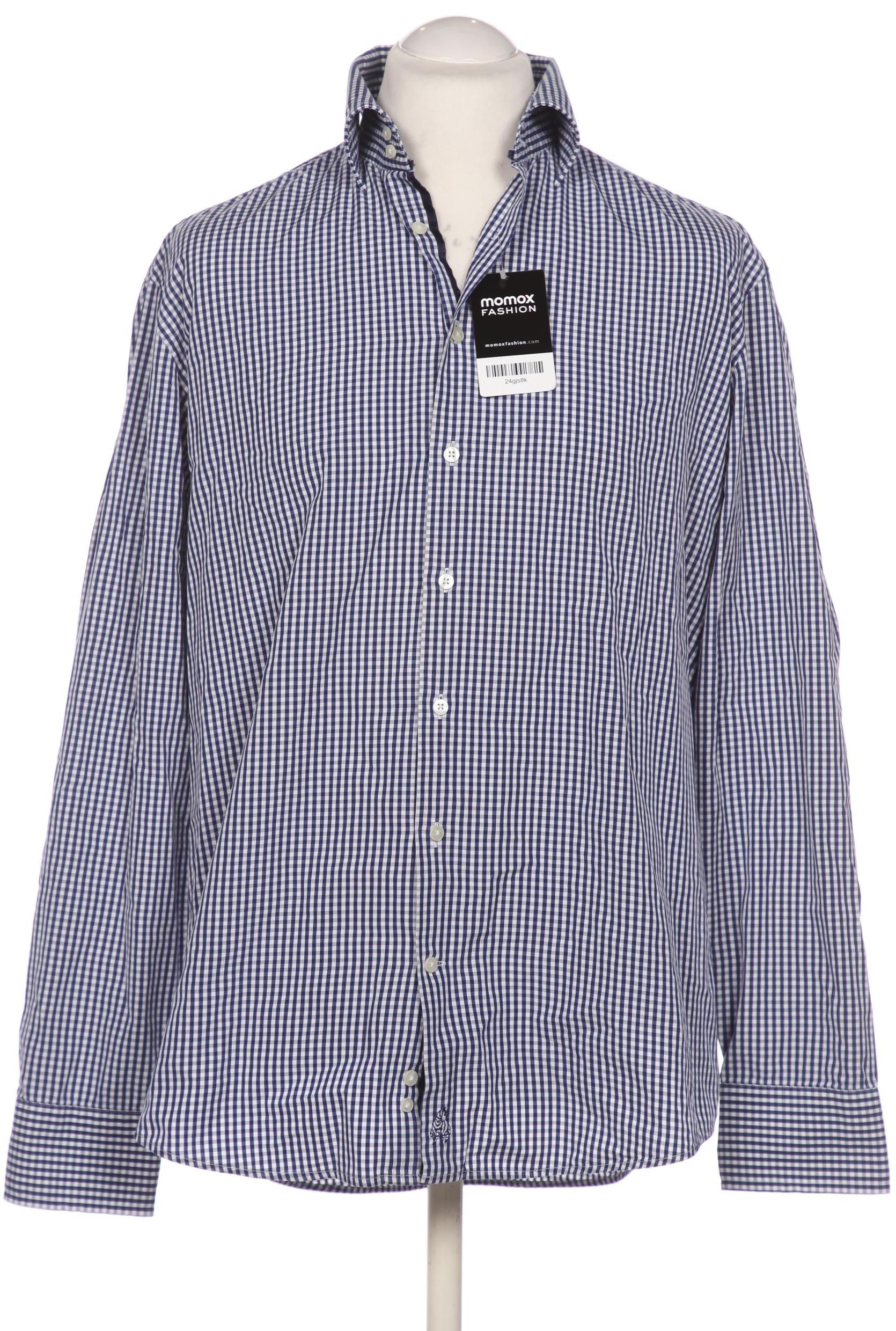 

Jacques Britt Herren Hemd, marineblau, Gr. 52