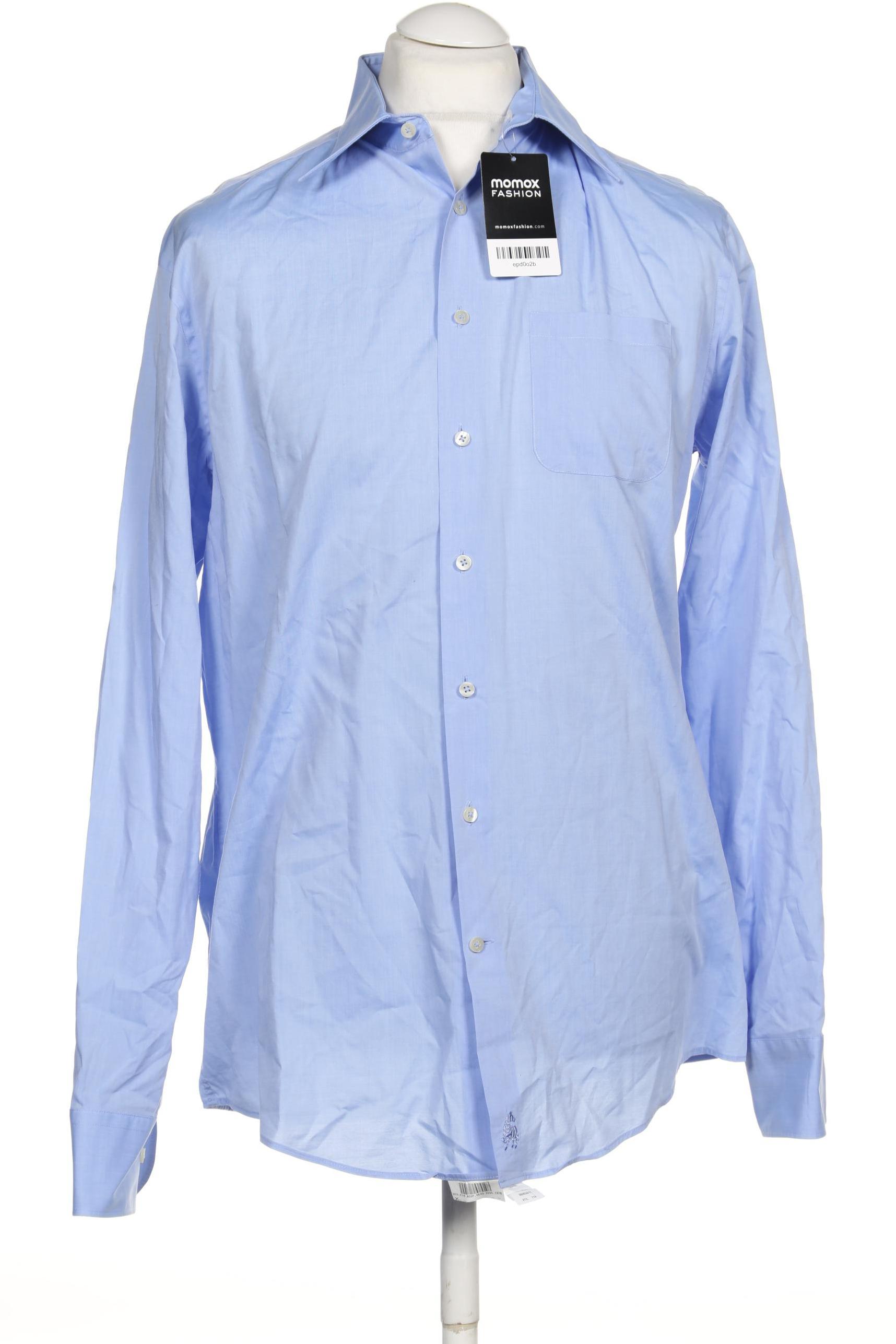 

Jacques Britt Herren Hemd, blau, Gr. 52