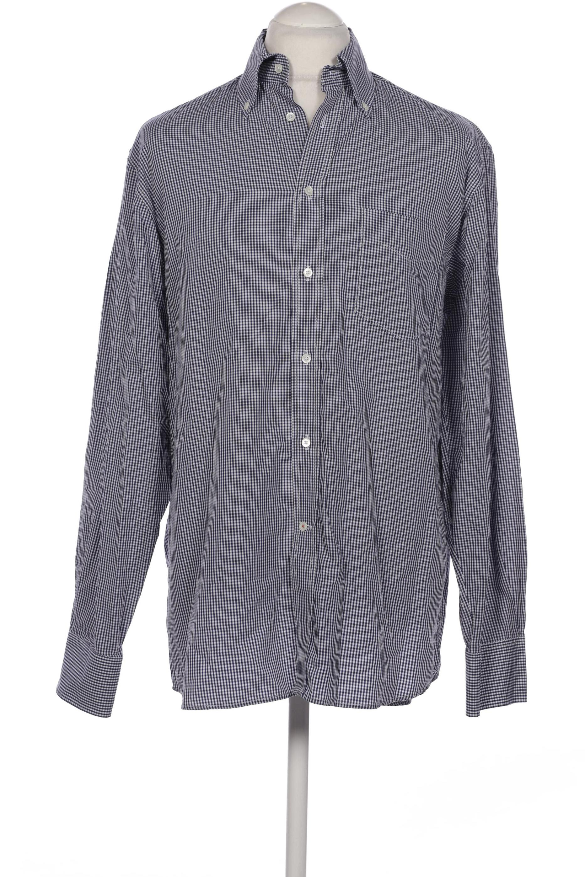 

Jacques Britt Herren Hemd, marineblau, Gr. 48