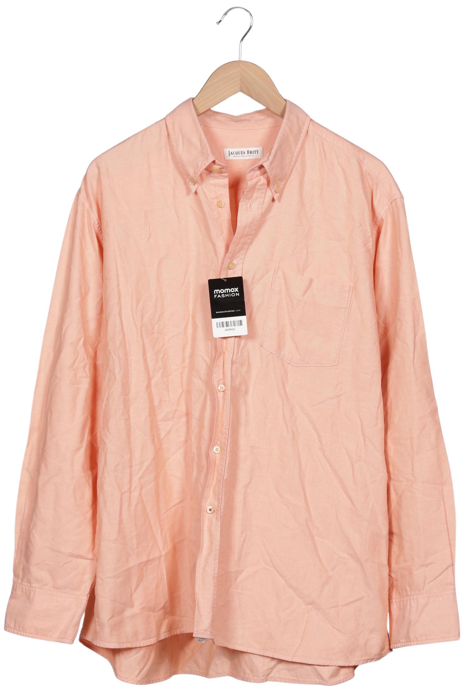 

Jacques Britt Herren Hemd, orange, Gr. 56