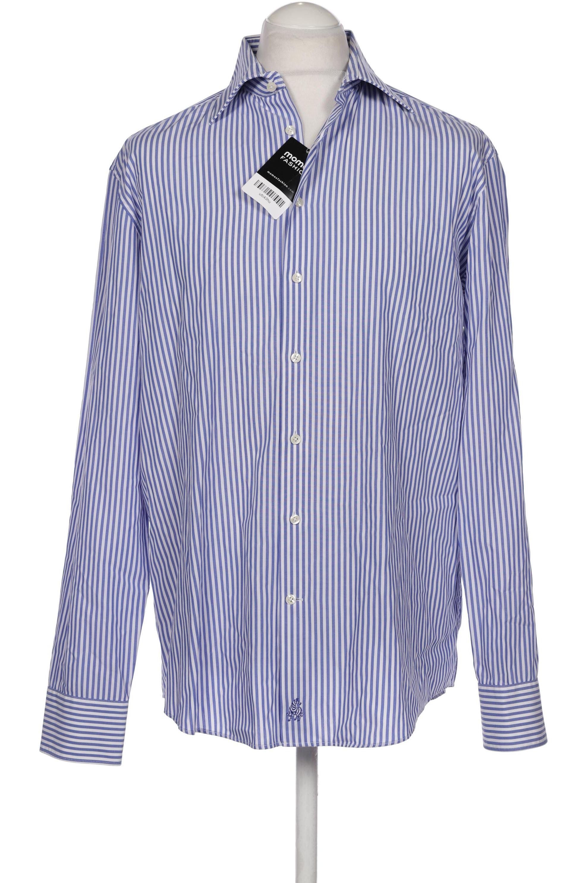 

Jacques Britt Herren Hemd, blau, Gr. 52