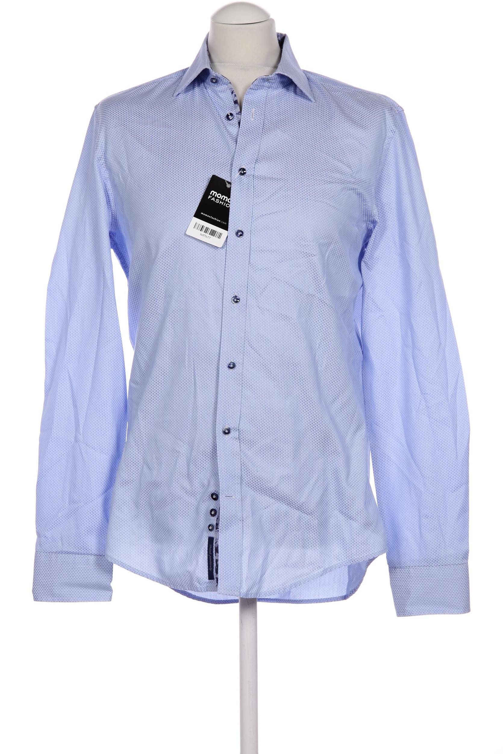 

Jacques Britt Herren Hemd, blau, Gr. 50