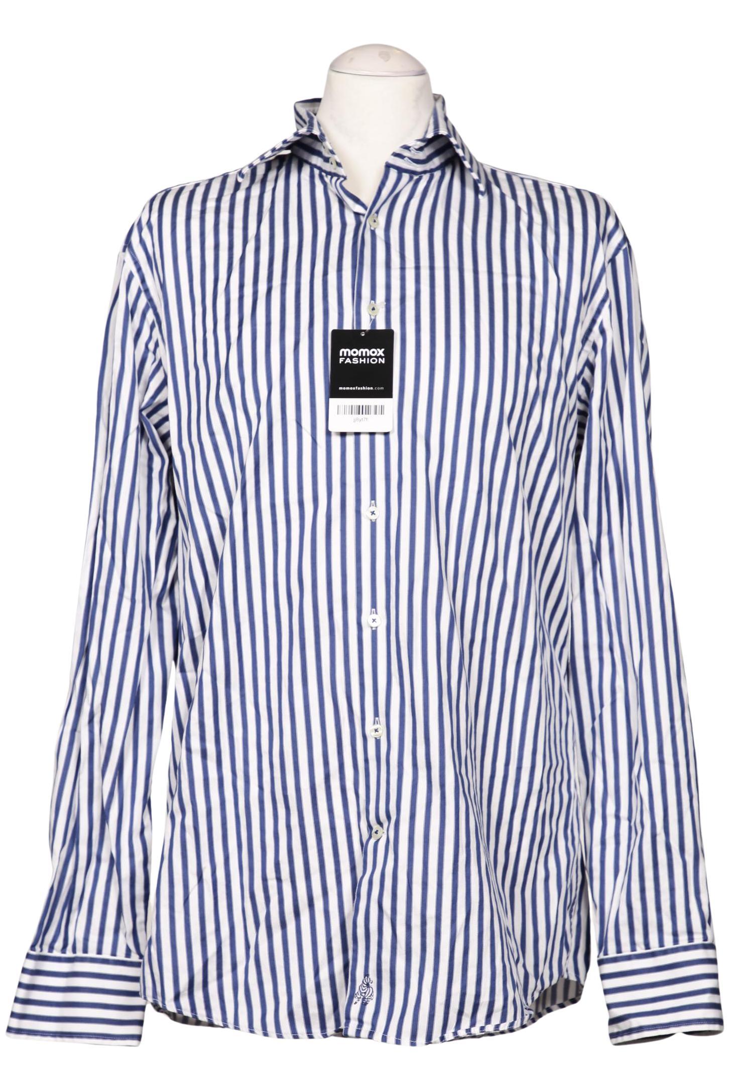 

Jacques Britt Herren Hemd, blau, Gr. 52
