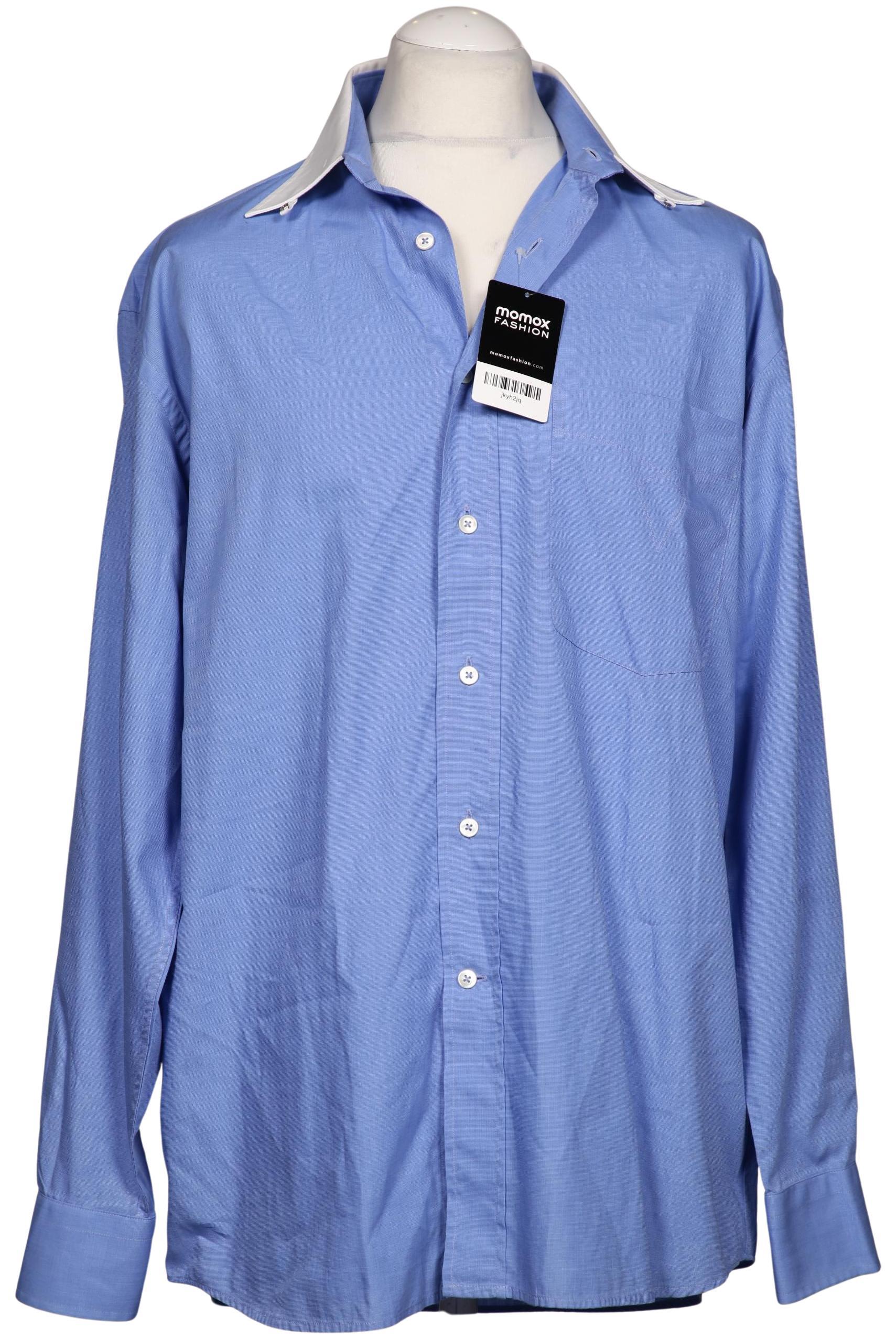 

Jacques Britt Herren Hemd, blau, Gr. 52