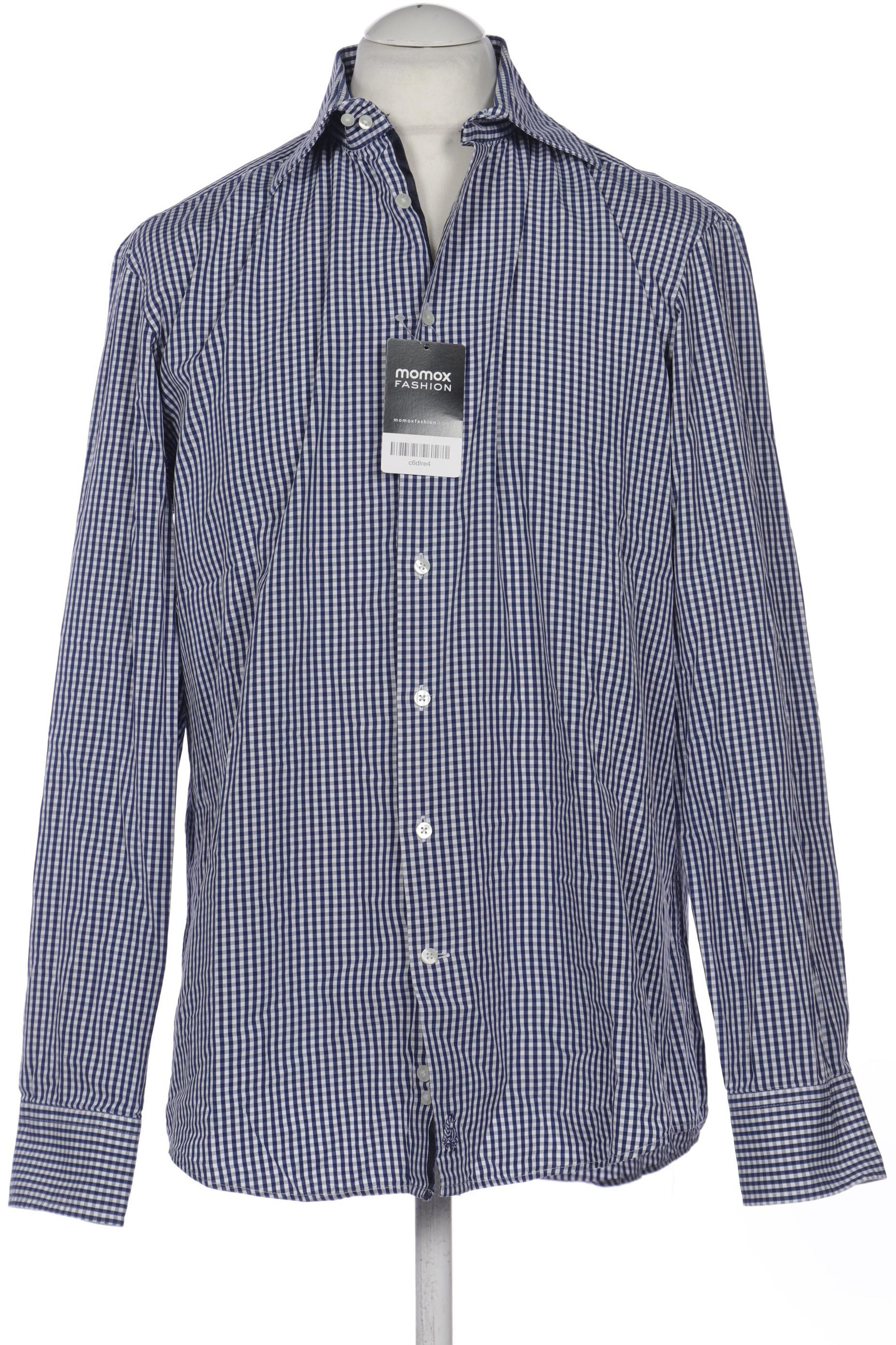 

Jacques Britt Herren Hemd, marineblau, Gr. 52