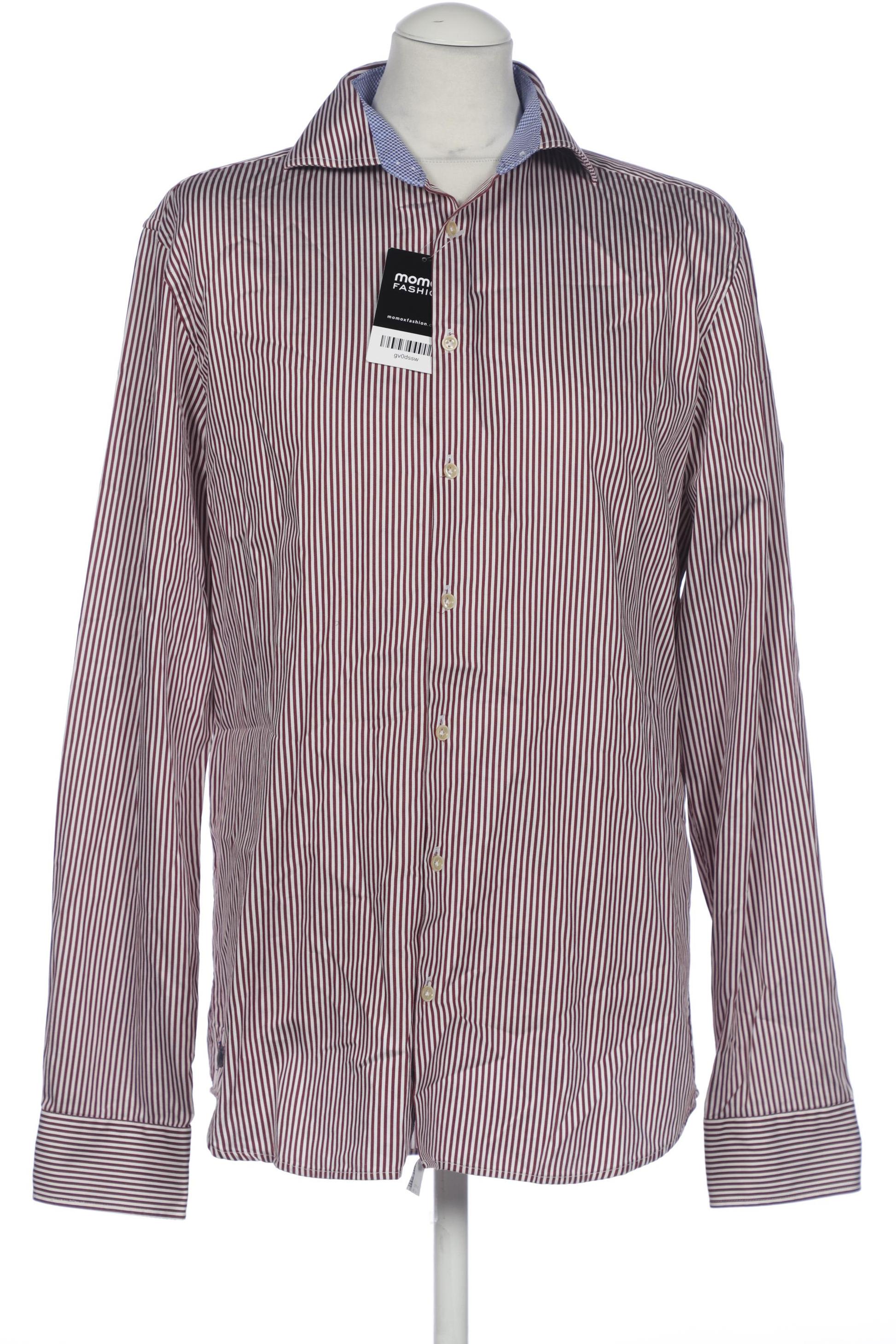 

Jacques Britt Herren Hemd, bordeaux, Gr. 52