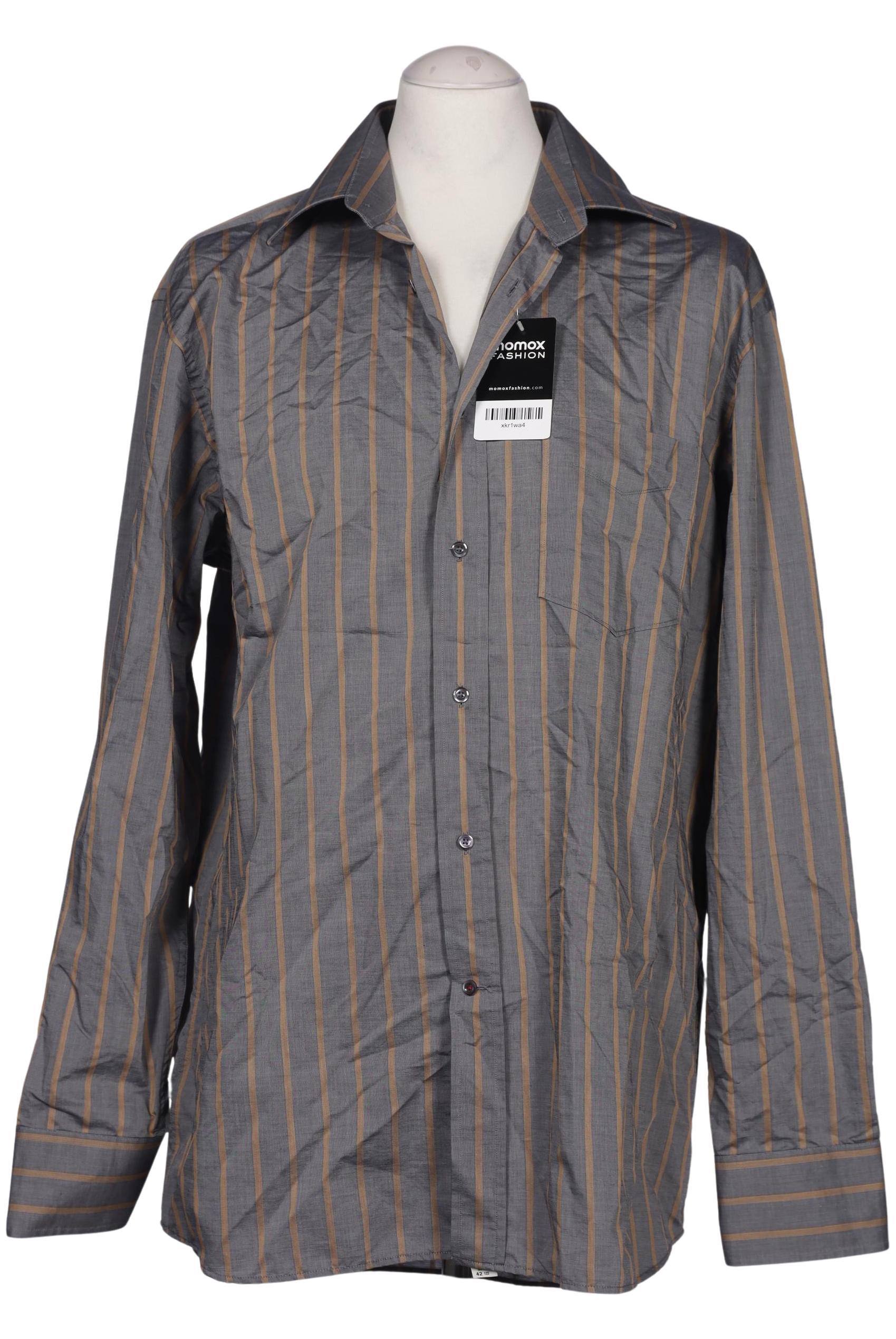 

Jacques Britt Herren Hemd, grau, Gr. 52