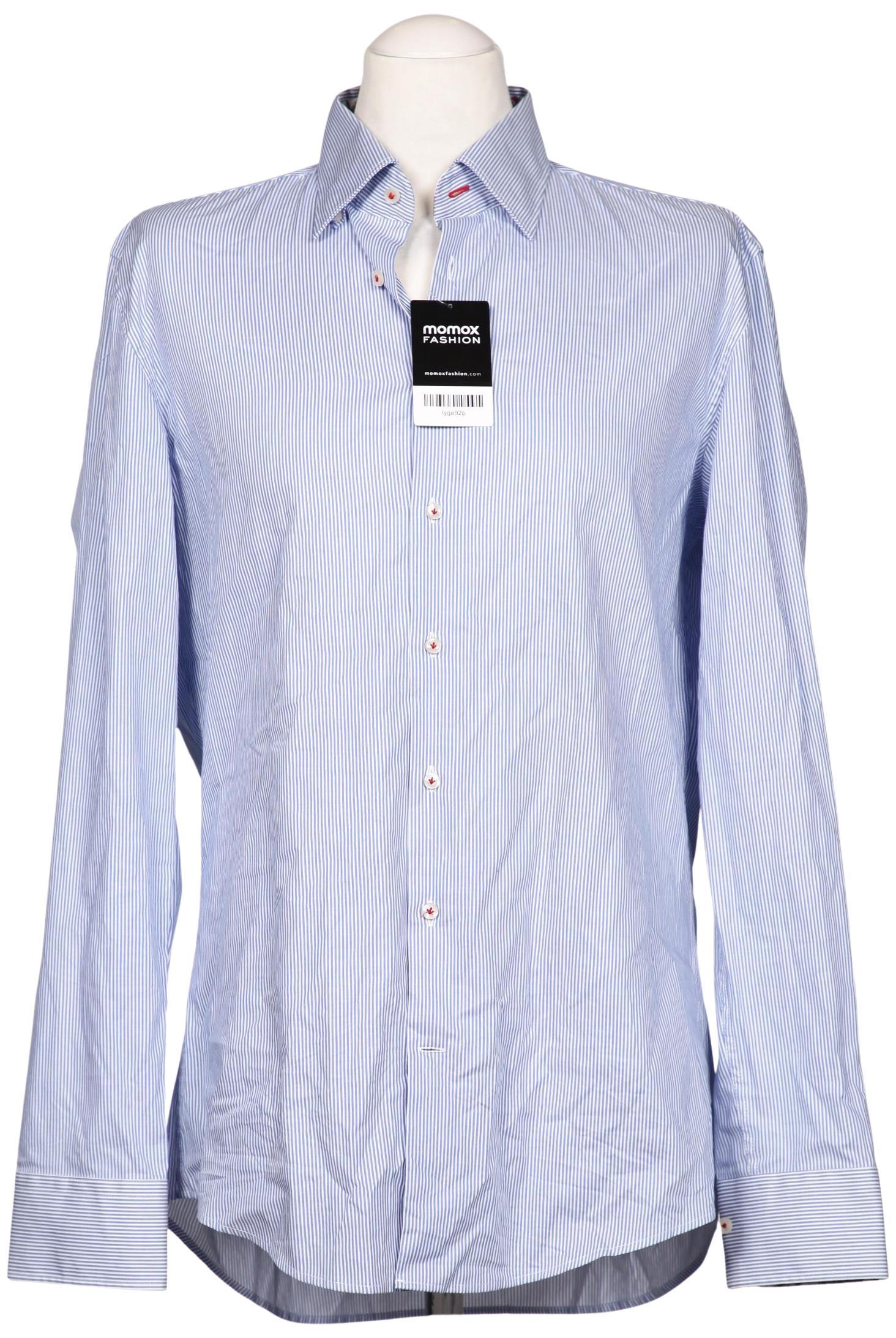 

Jacques Britt Herren Hemd, blau, Gr. 52