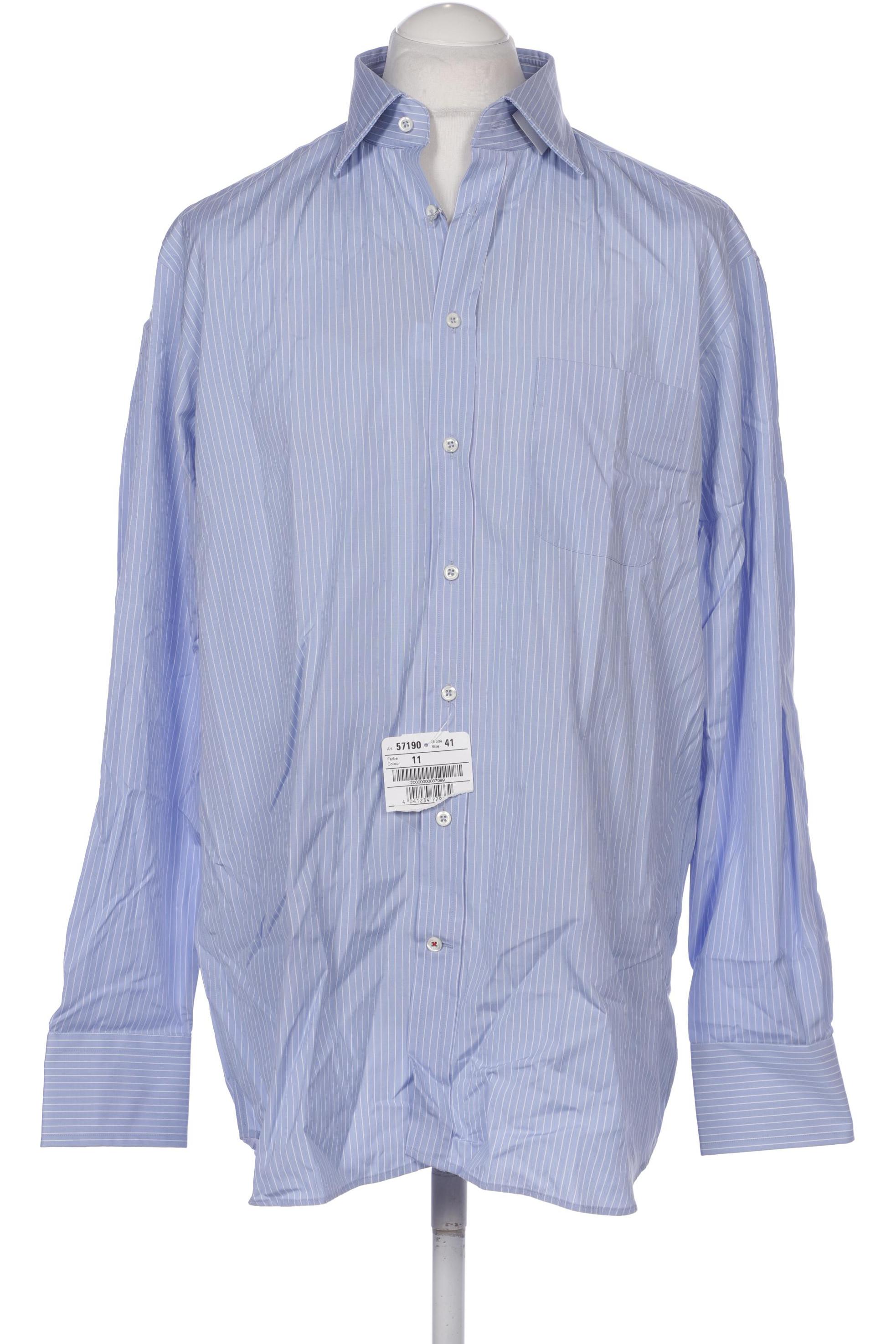 

Jacques Britt Herren Hemd, blau, Gr. 52