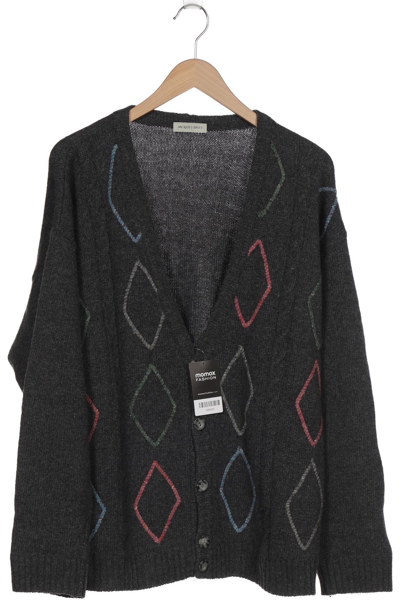 Thumbnail - Jacques Britt Herren Strickjacke, grau, Gr. 50