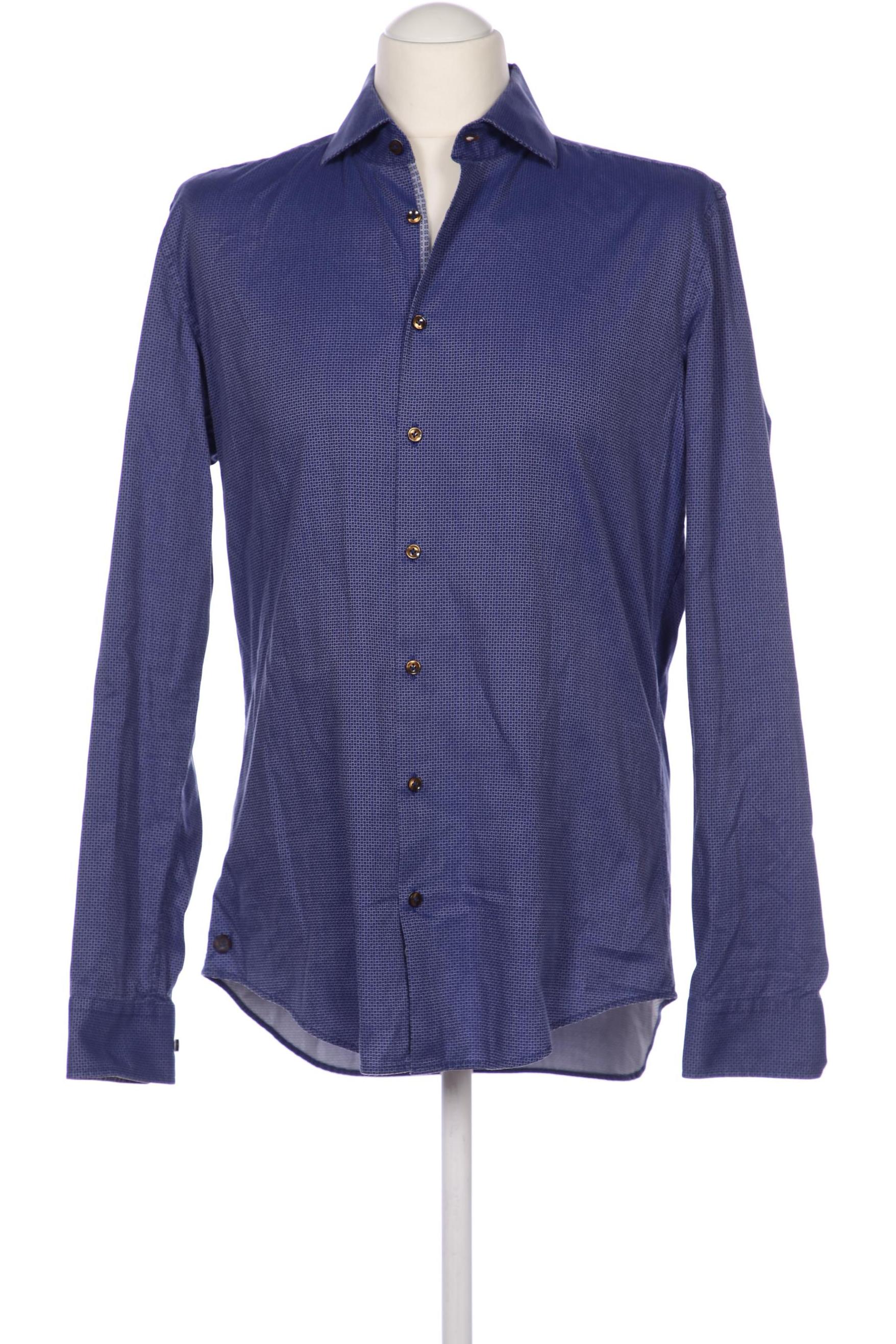 

Jacques Britt Herren Hemd, marineblau