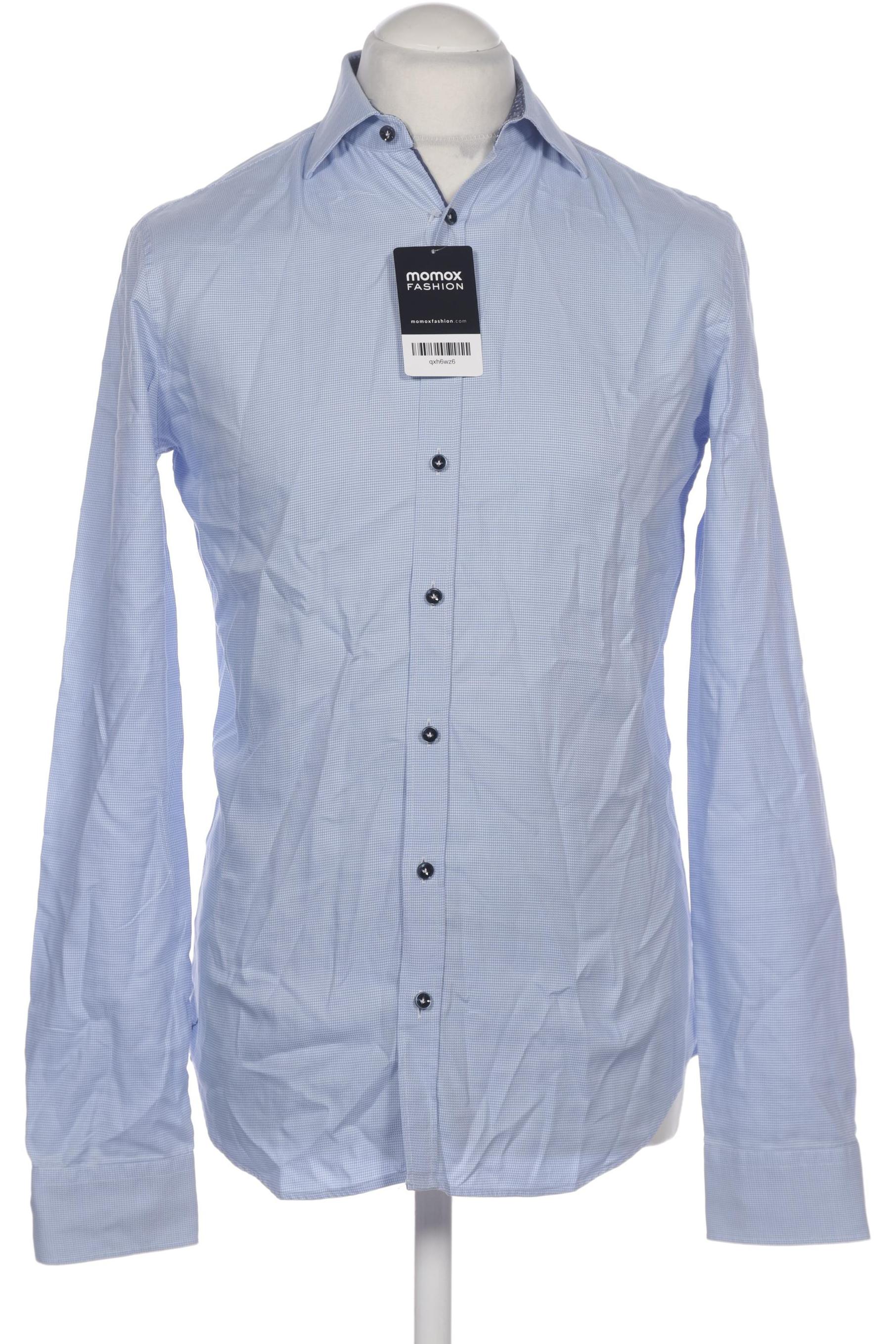 

Jacques Britt Herren Hemd, hellblau, Gr. 46