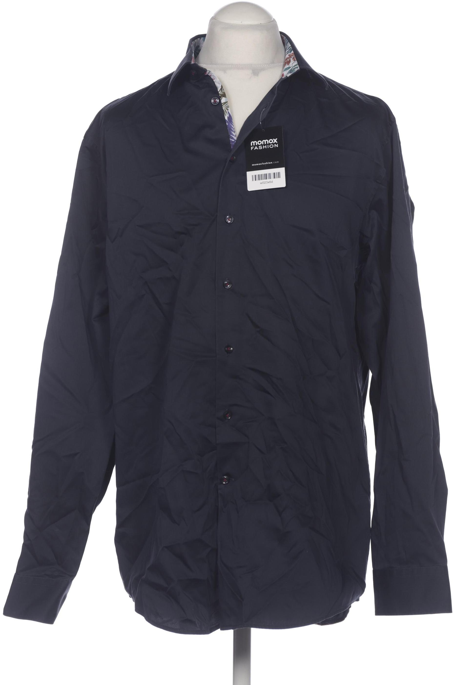 

Jacques Britt Herren Hemd, marineblau, Gr. 52