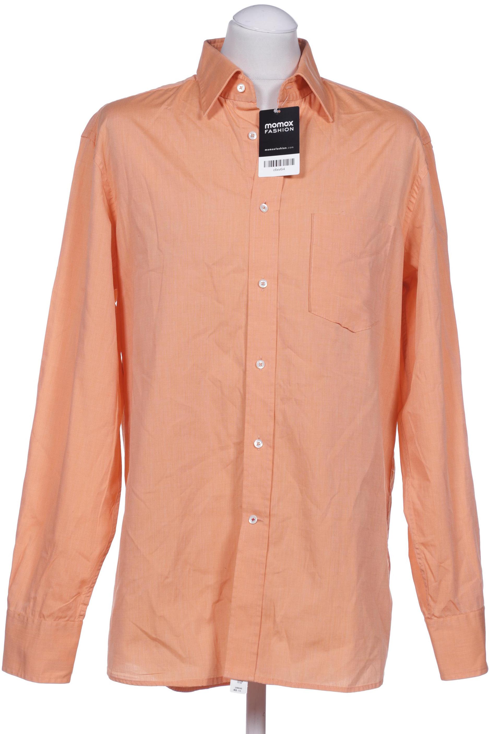 

Jacques Britt Herren Hemd, orange, Gr. 50
