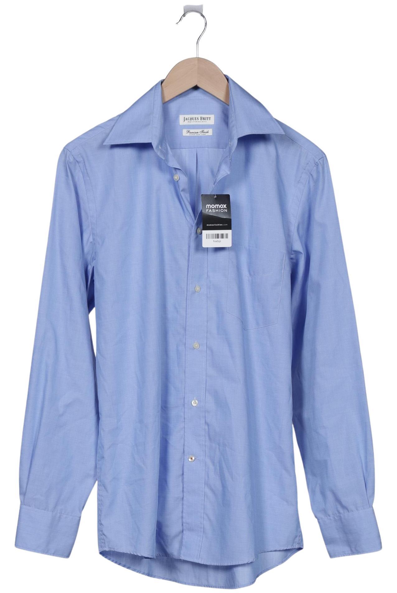 

Jacques Britt Herren Hemd, blau, Gr. 46