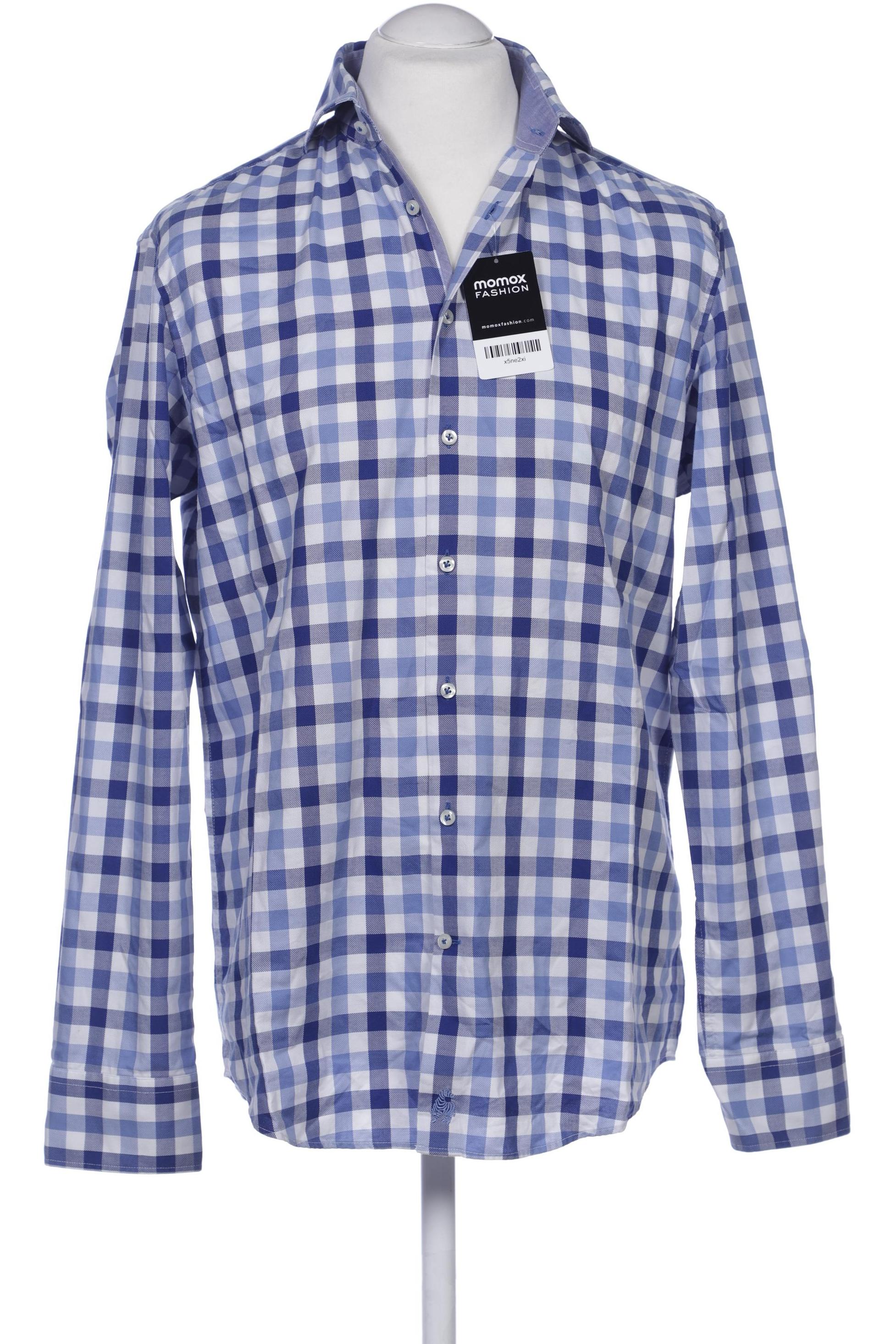 

Jacques Britt Herren Hemd, blau, Gr. 48