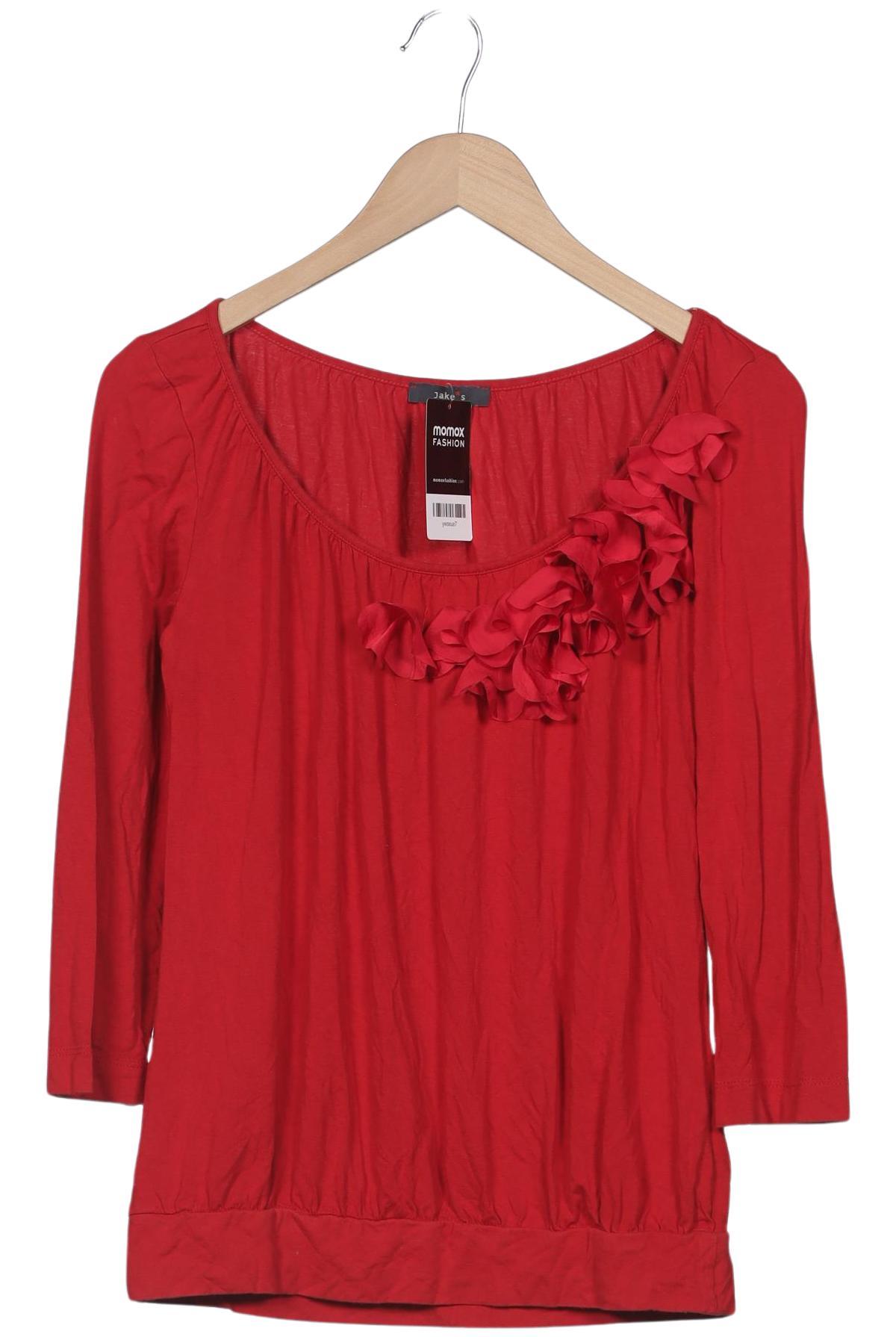 

Jake s Damen Langarmshirt, rot, Gr. 40